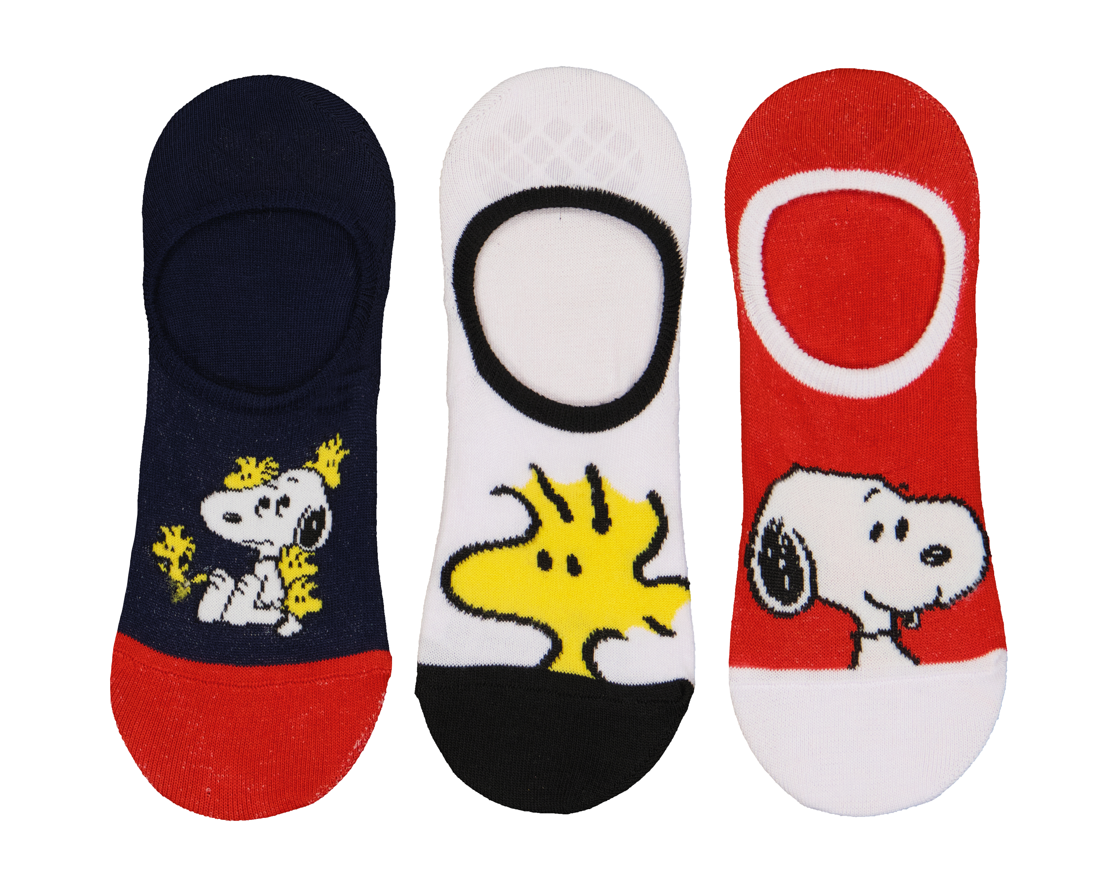 Calcetas Invisibles Peanuts para Mujer 3 Pares