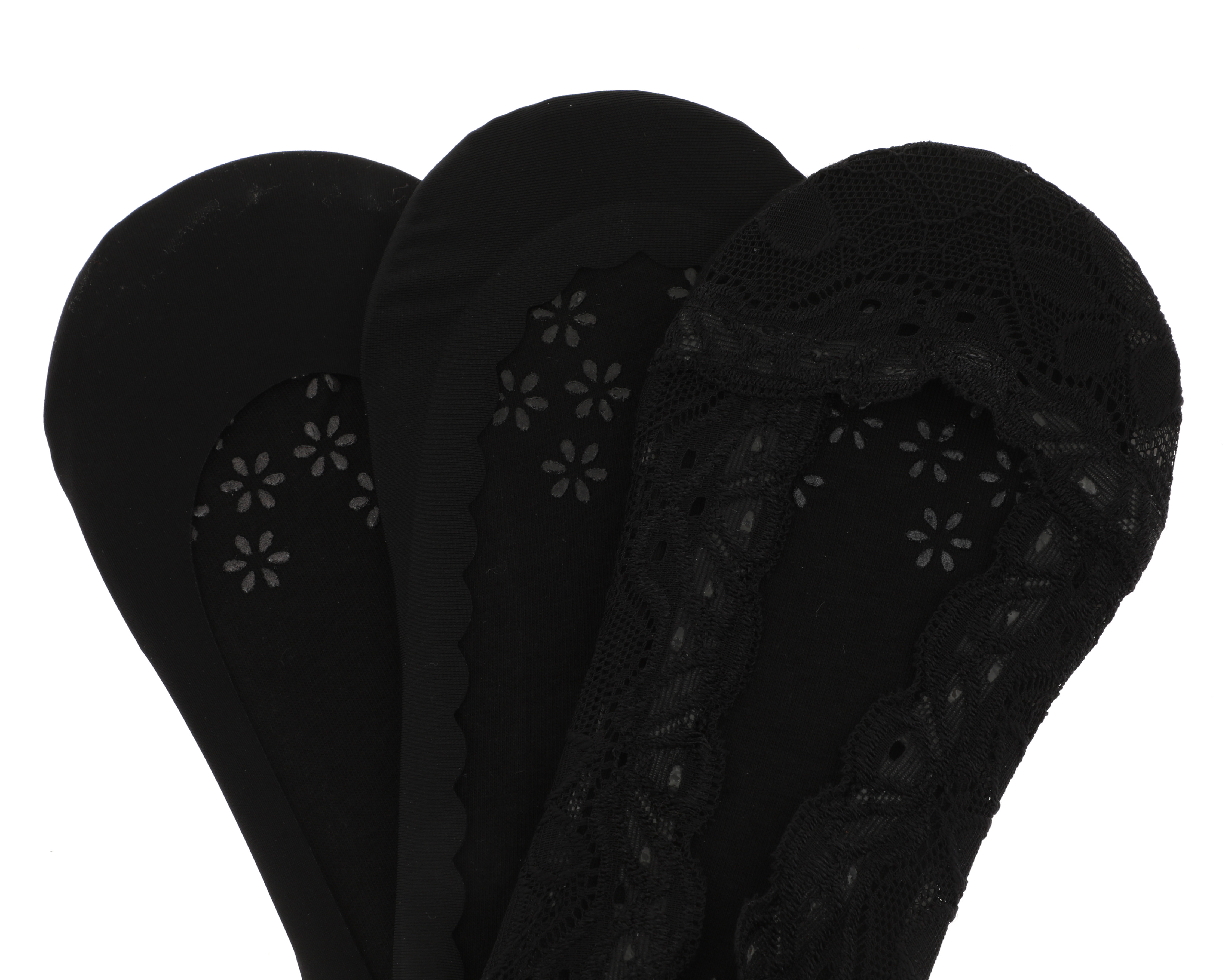 Foto 2 | Foto 2 | Calcetas Invisibles Lovest para Mujer 3 Pares