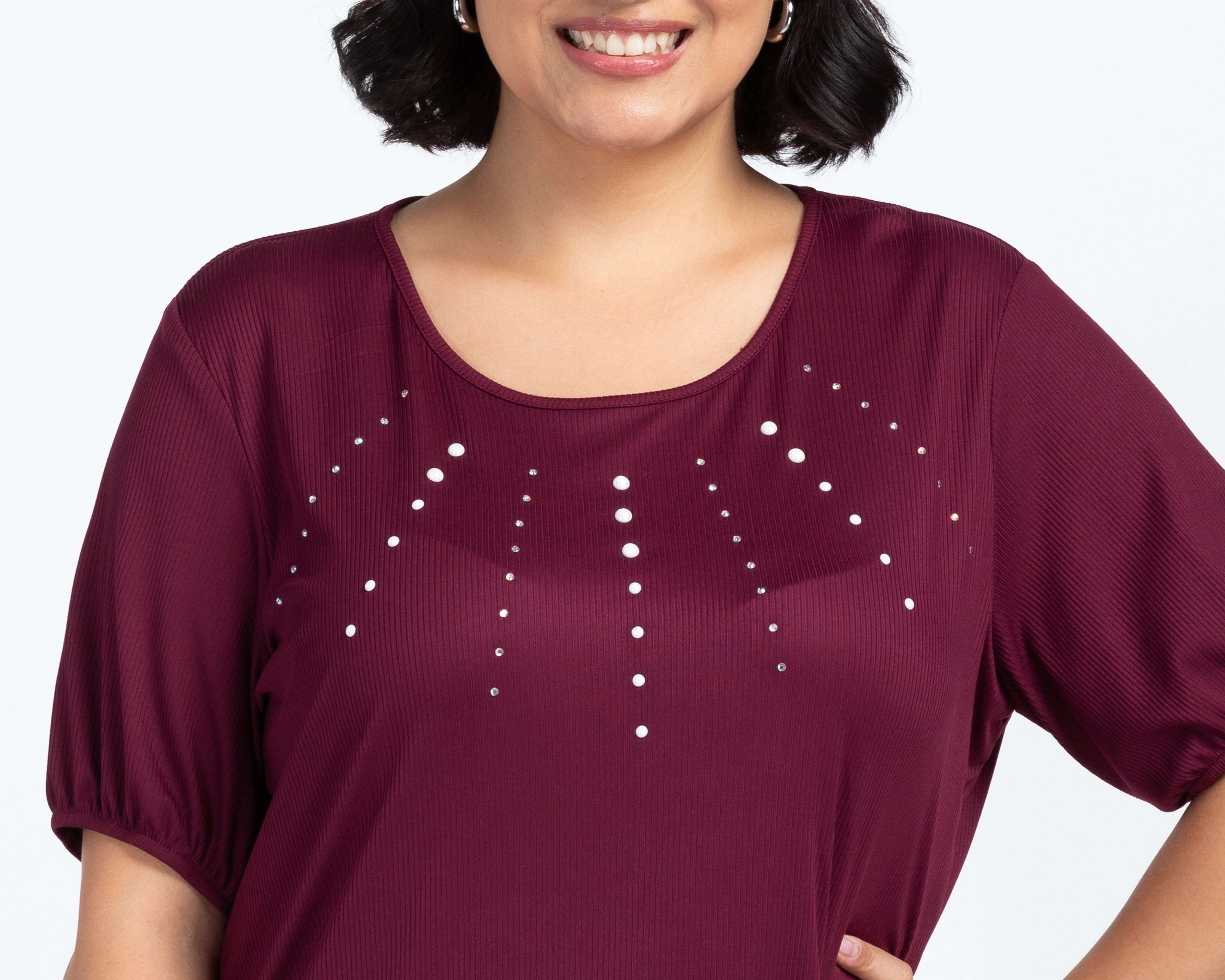 Foto 4 | Foto 4 | Blusa Manga Corta Sahara para Mujer