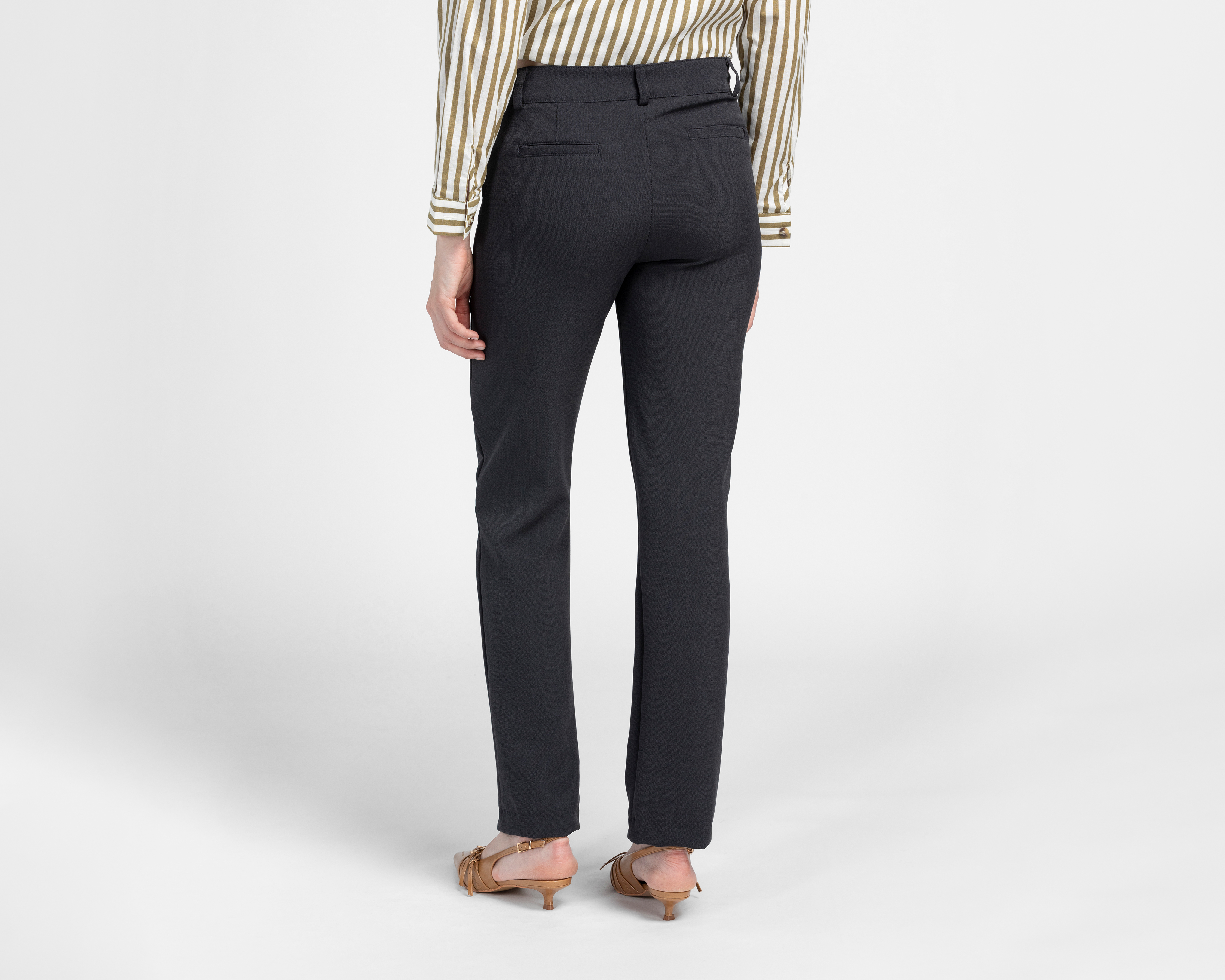 Foto 4 pulgar | Foto 3 | Pantalón de Vestir Sahara Negro para Mujer