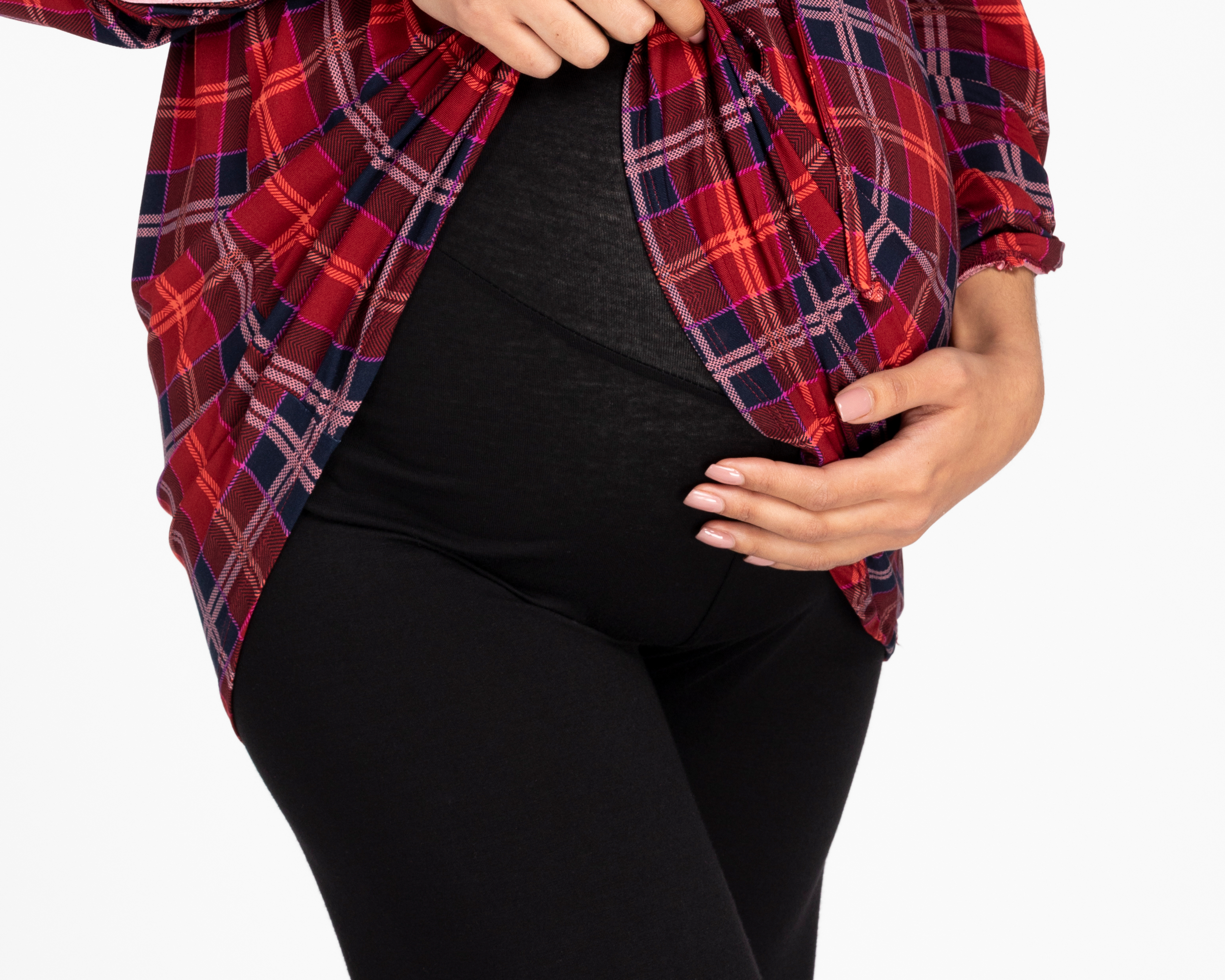 Foto 6 pulgar | Foto 5 | Leggings de Maternidad Mamá Bella 2 Piezas