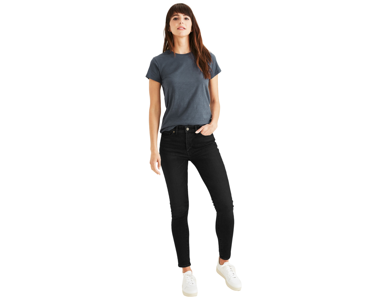 Foto 4 | Foto 4 | Jeans Skinny Dockers para Mujer