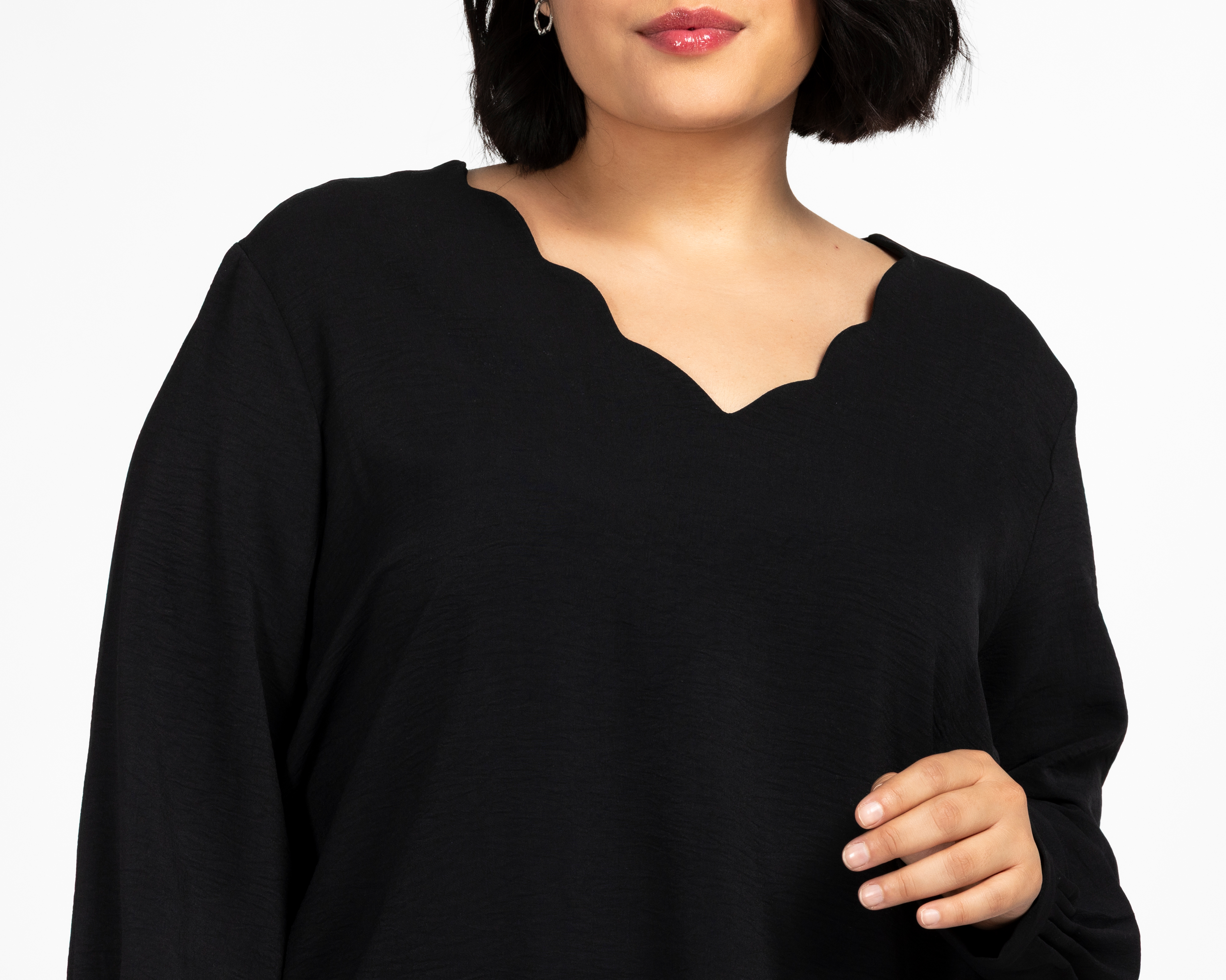 Foto 5 pulgar | Foto 4 | Blusa Manga Larga Sahara para Mujer