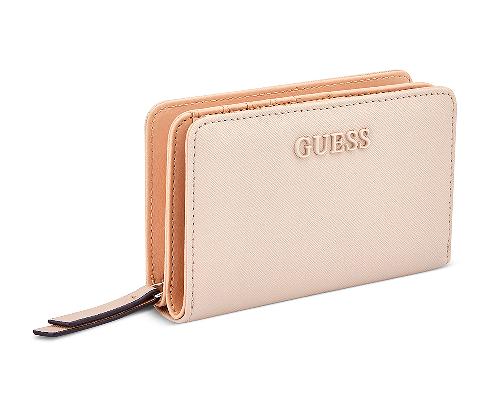 Foto 3 pulgar | Foto 2 | Monedero para Mujer Guess Beige Remy