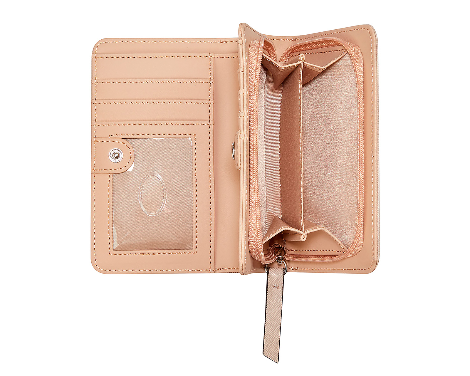 Foto 4 pulgar | Foto 3 | Monedero para Mujer Guess Beige Remy