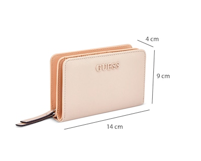 Foto 5 | Foto 5 | Monedero para Mujer Guess Beige Remy