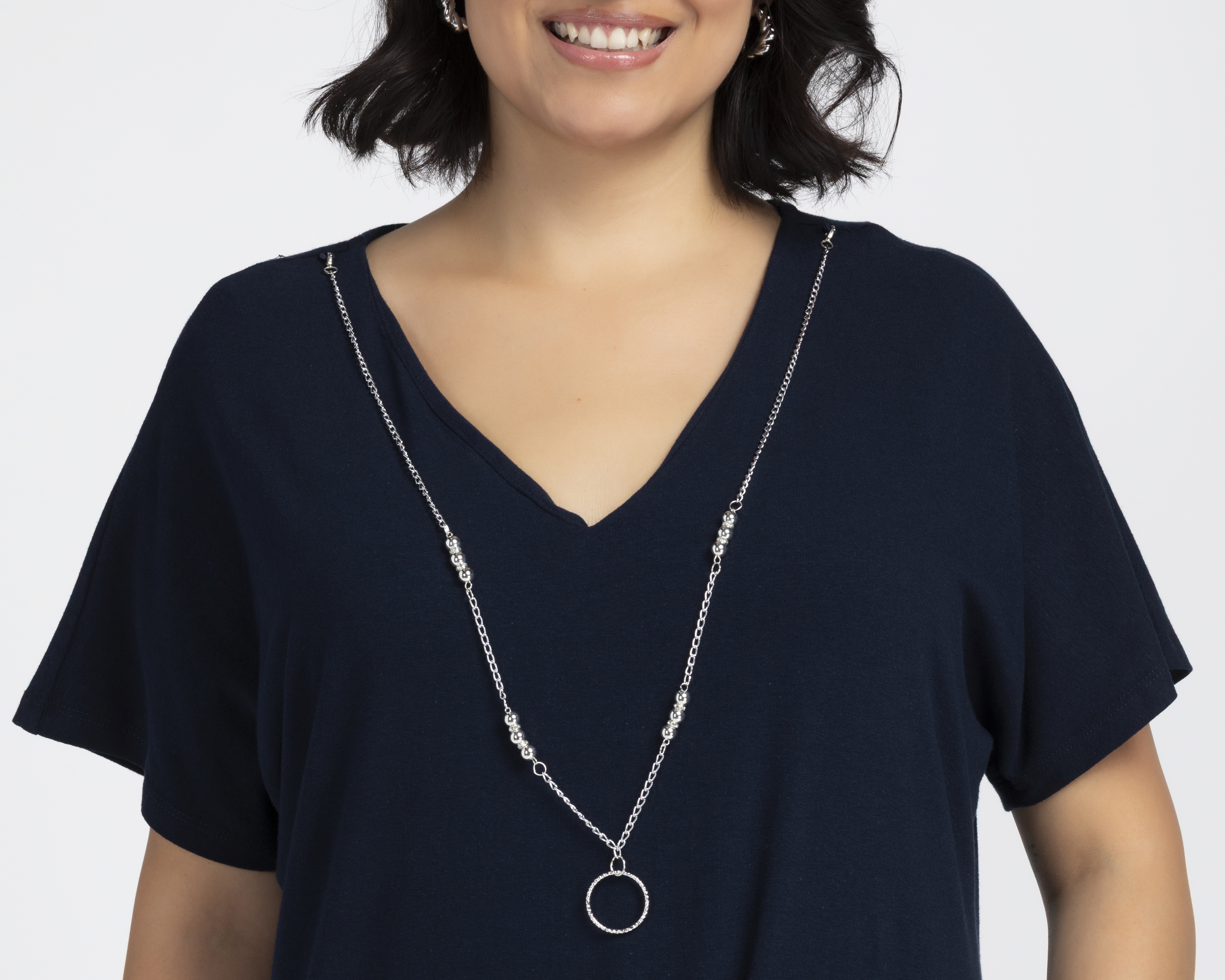 Foto 4 | Foto 4 | Playera Cuello V Sahara para Mujer