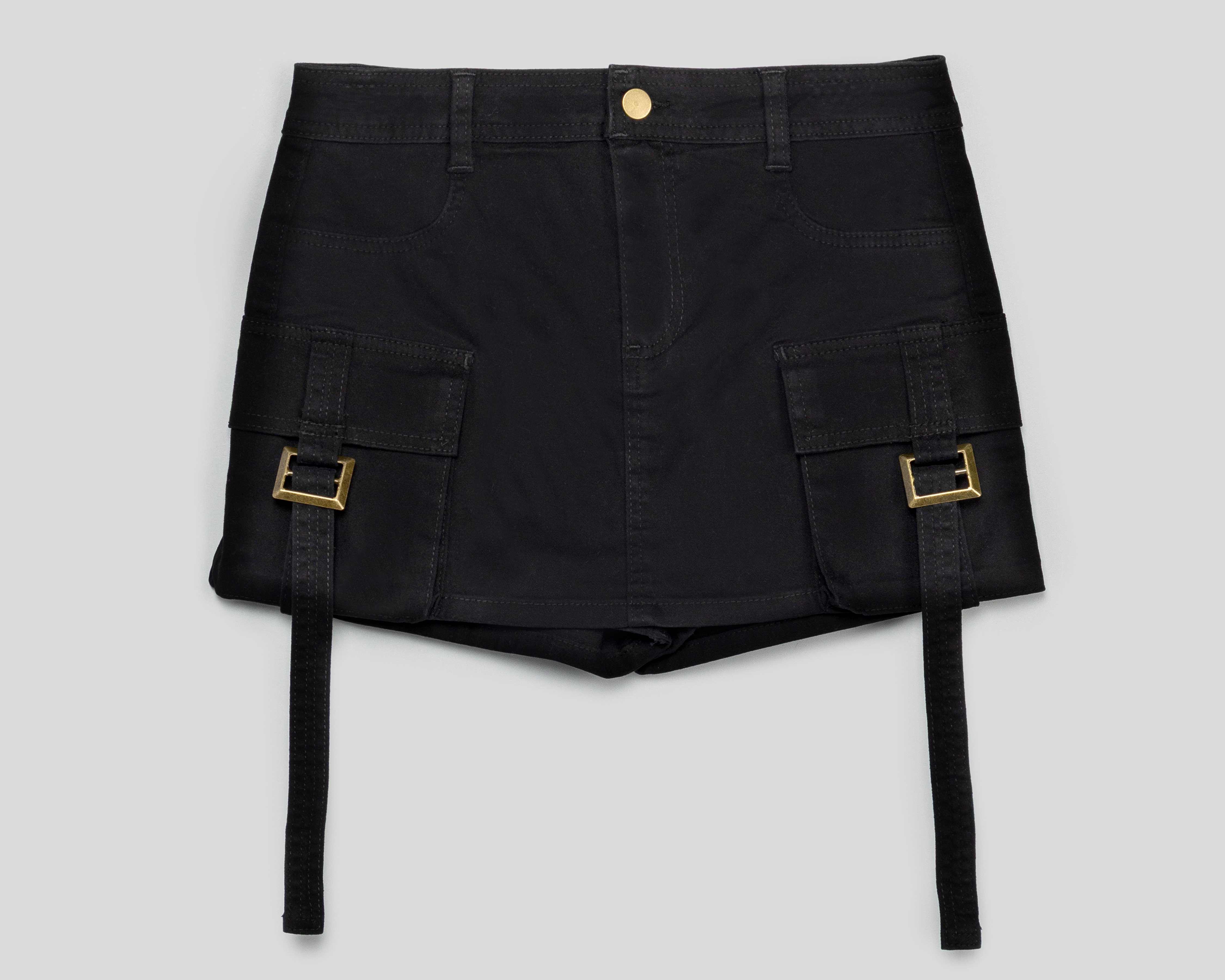 Short Falda Refill Negro para Mujer