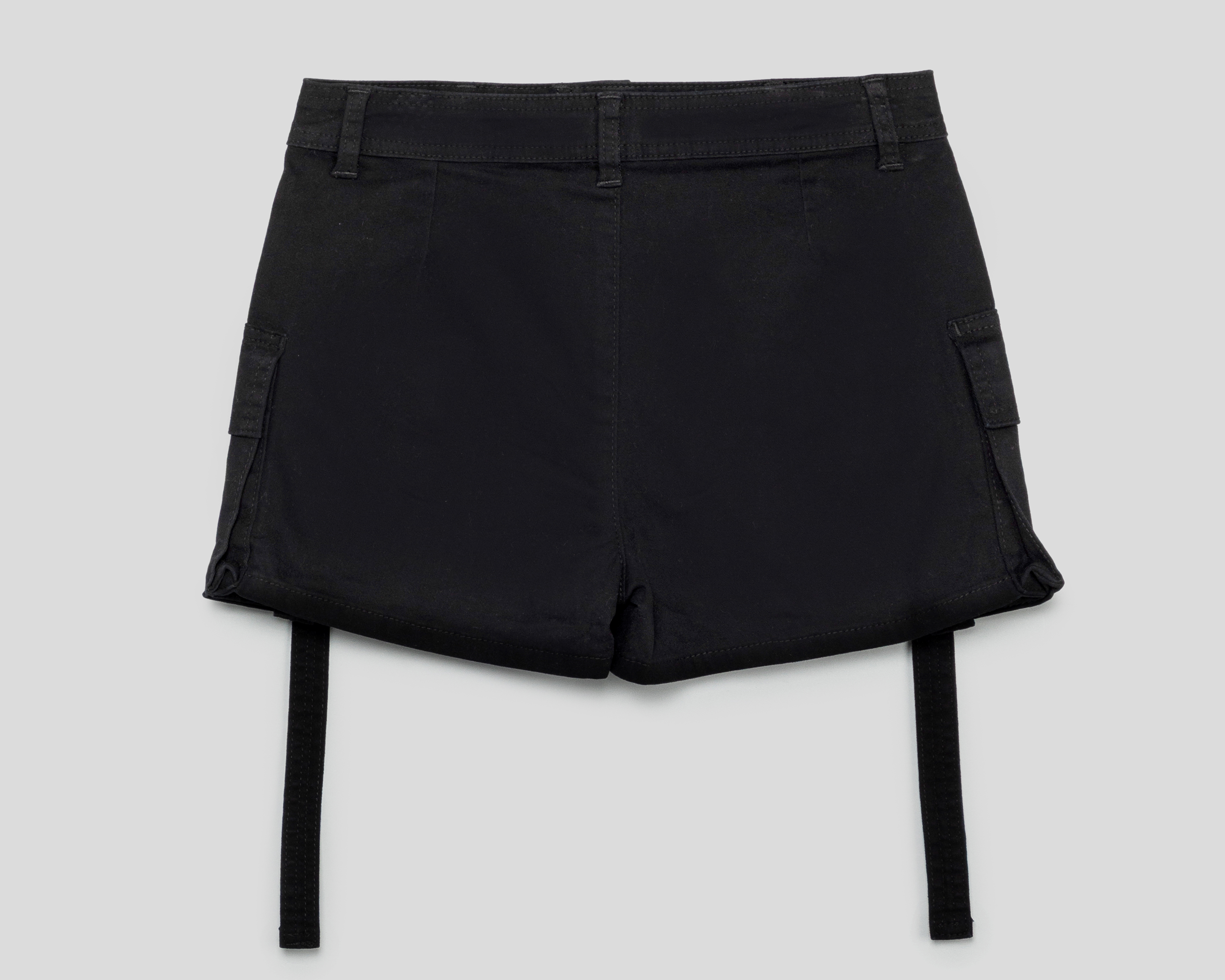 Foto 2 | Foto 2 | Short Falda Refill Negro para Mujer