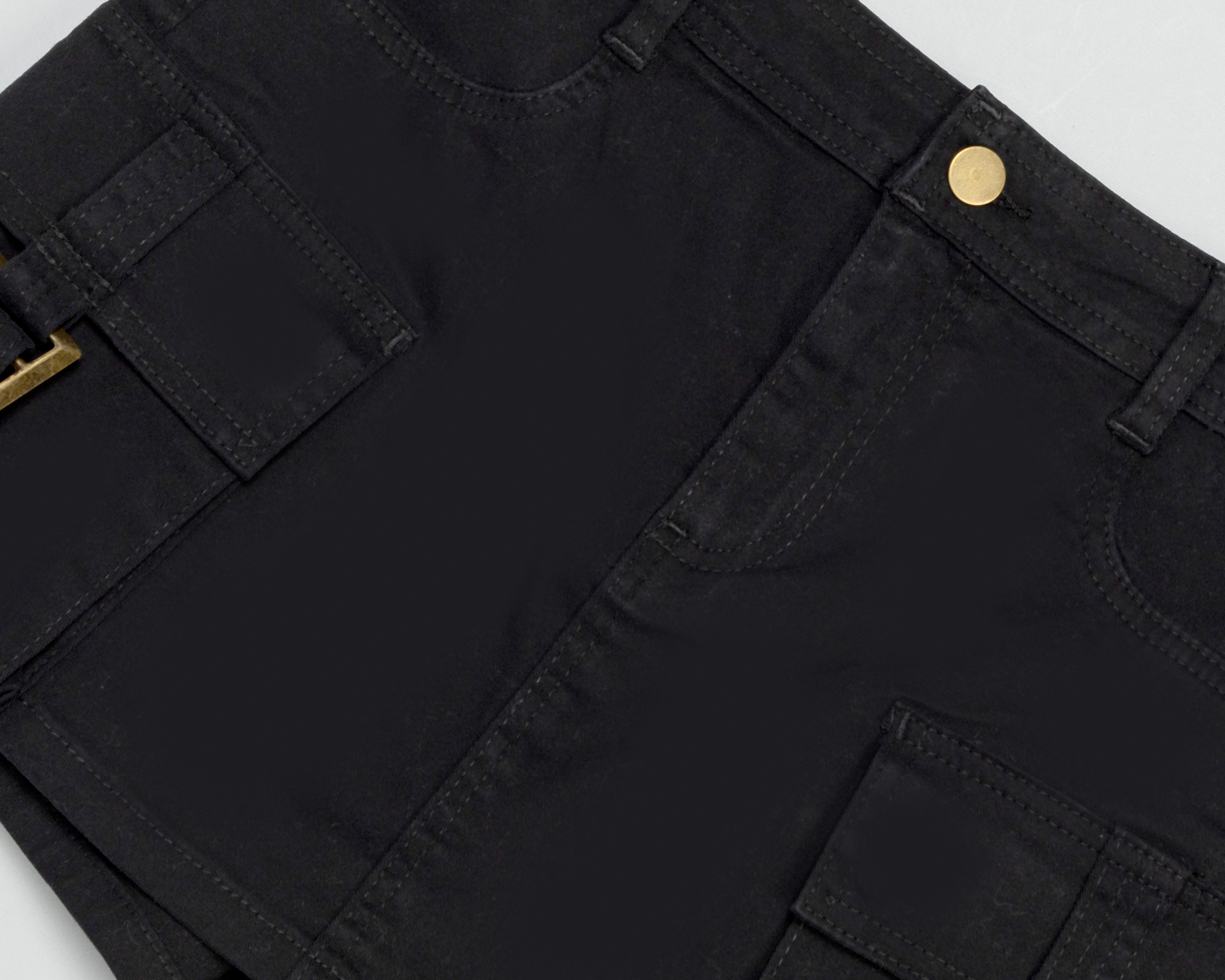 Foto 3 | Foto 3 | Short Falda Refill Negro para Mujer