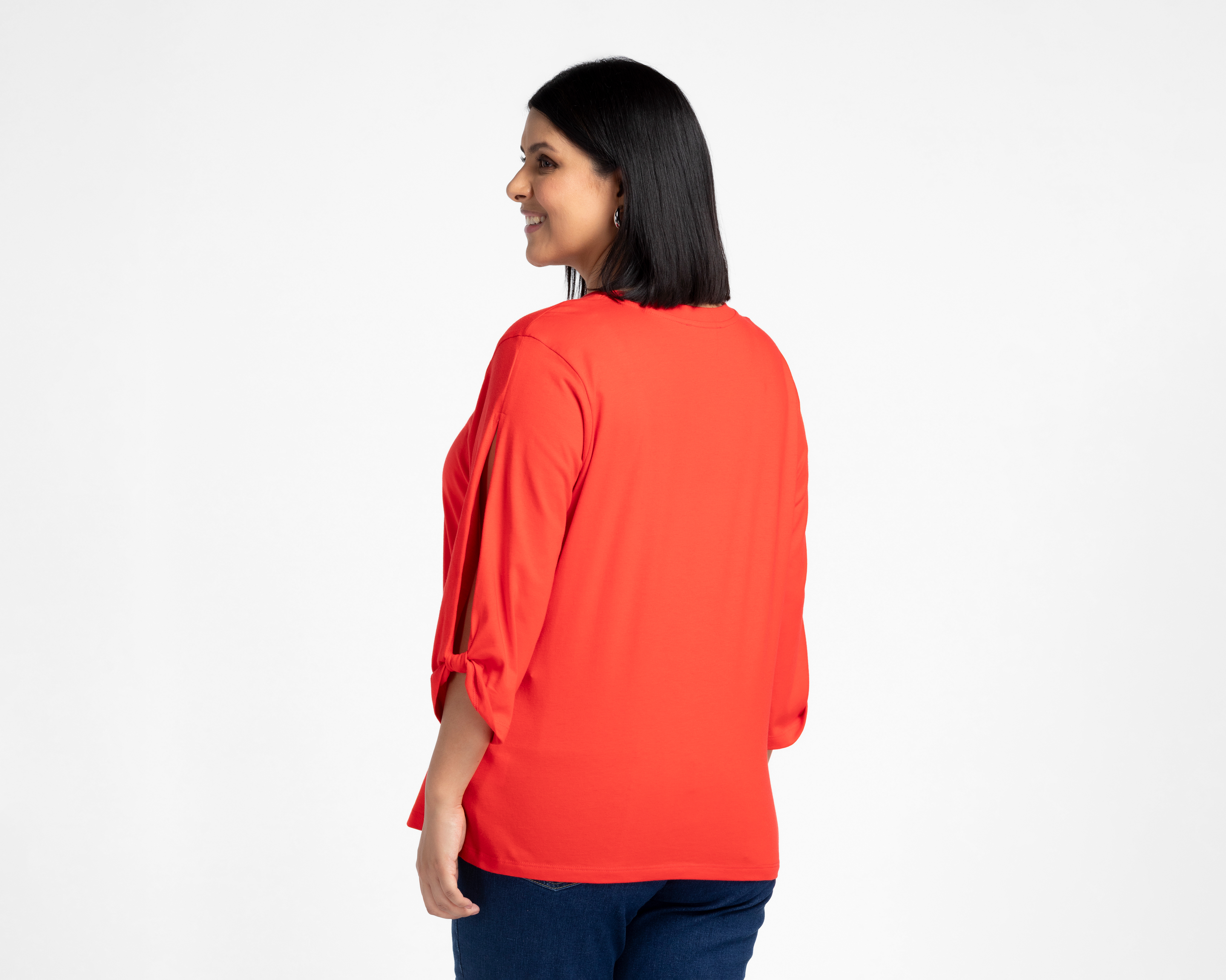 Foto 4 pulgar | Foto 3 | Blusa Roja Sahara para Mujer