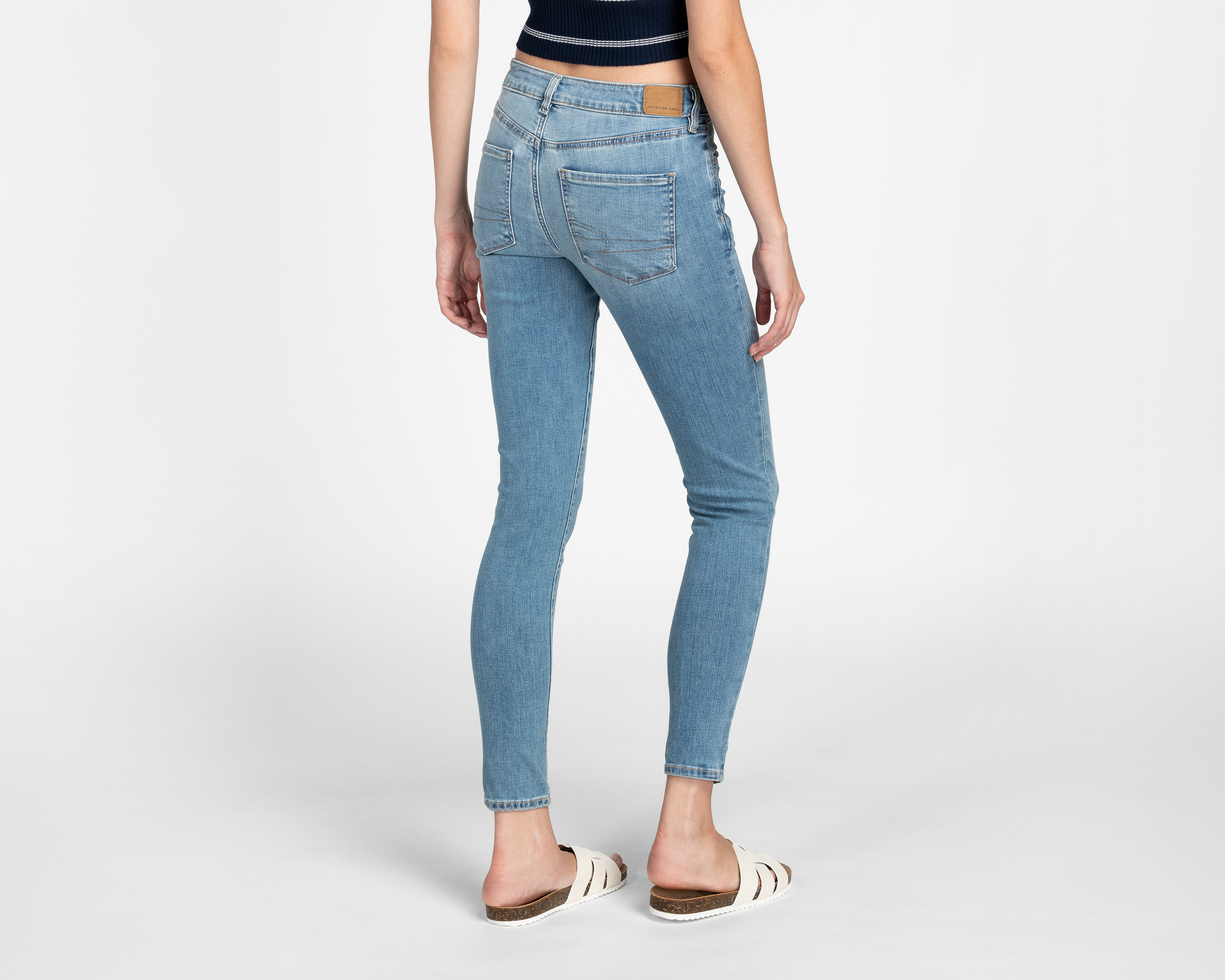 Foto 4 pulgar | Foto 3 | Jeans Regular American Eagle Outfitter para Mujer