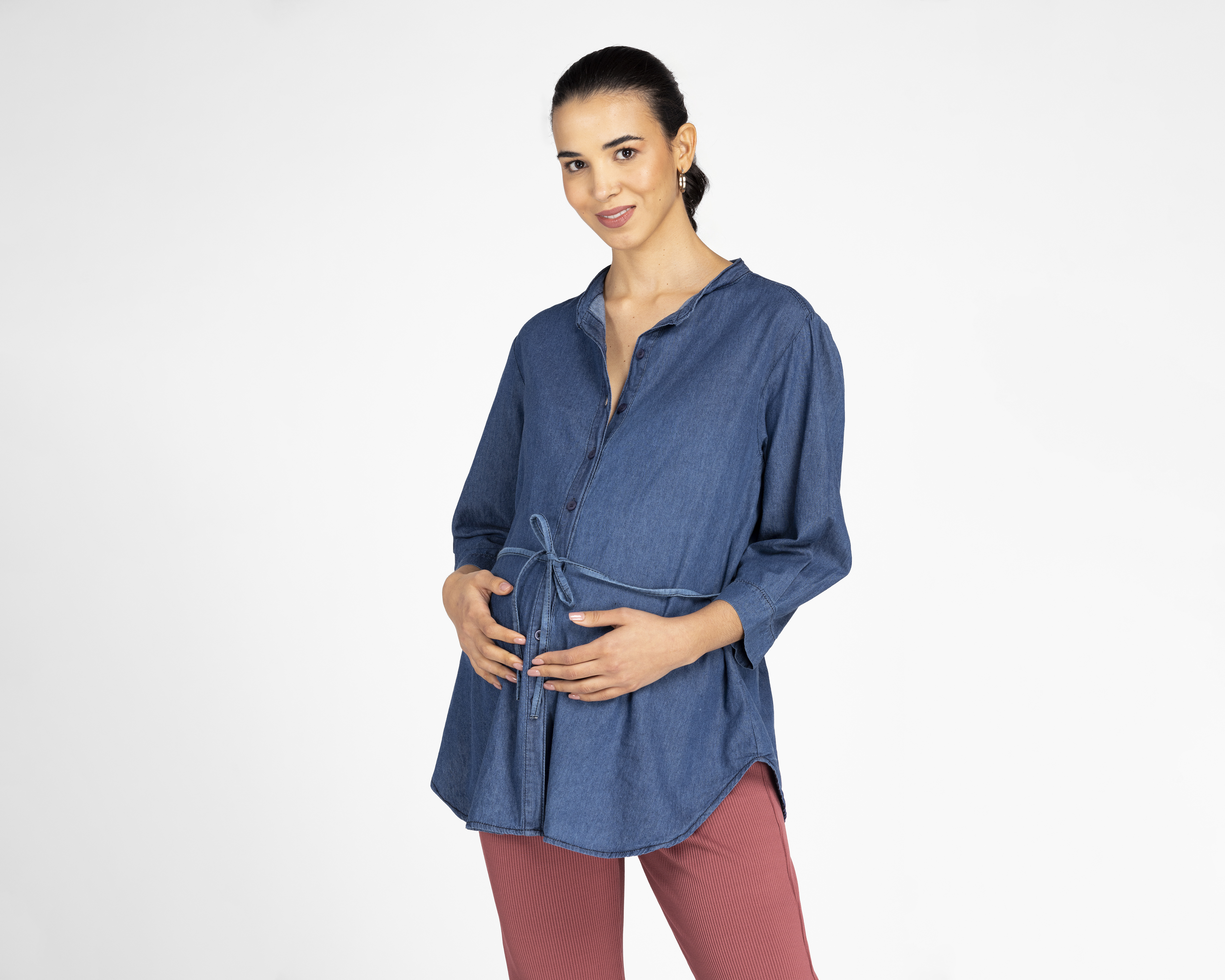 Blusa de Maternidad Mamá Bella Manga 3/4