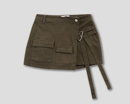 Short Falda Refill Verde para Mujer