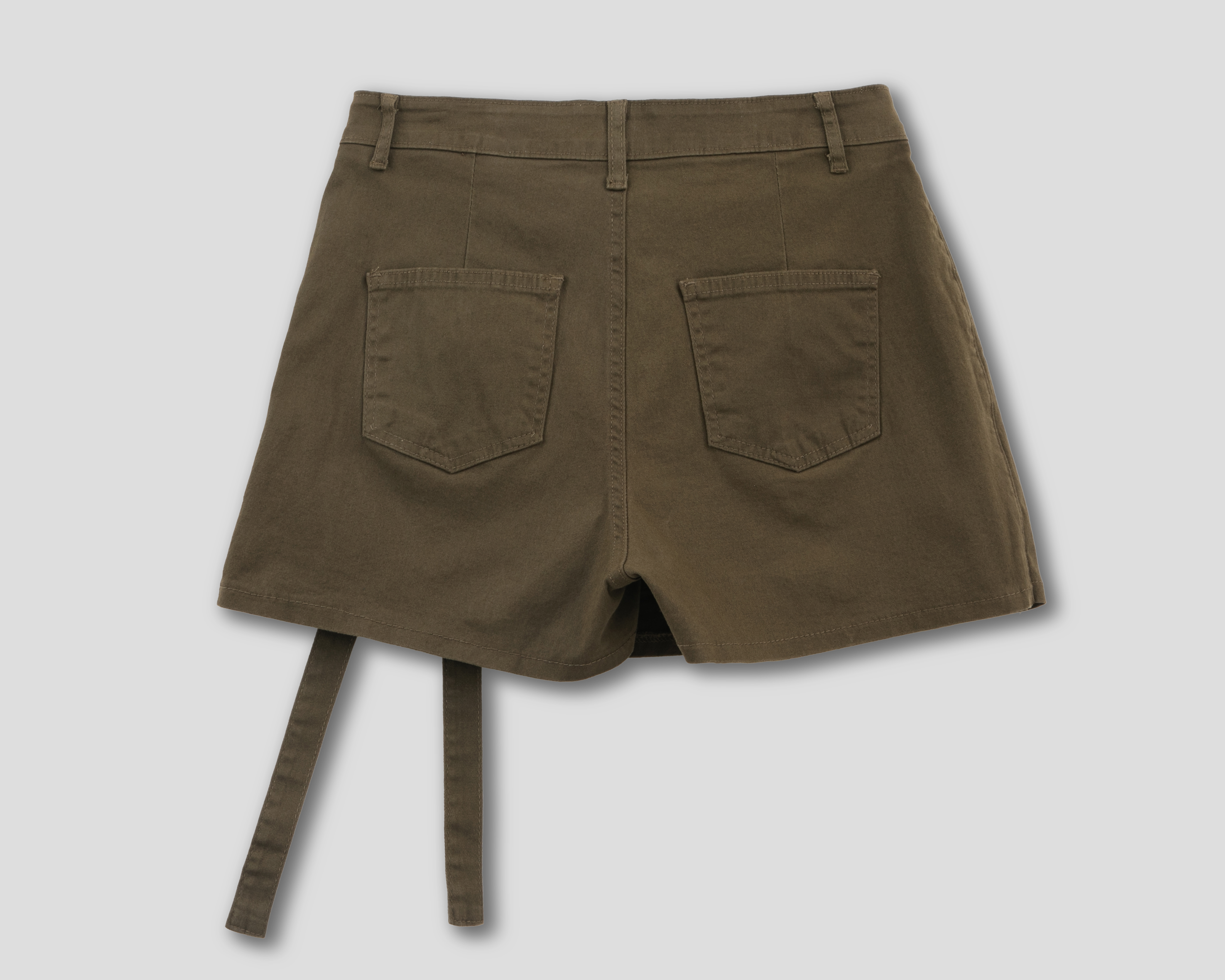 Foto 3 pulgar | Foto 2 | Short Falda Refill Verde para Mujer