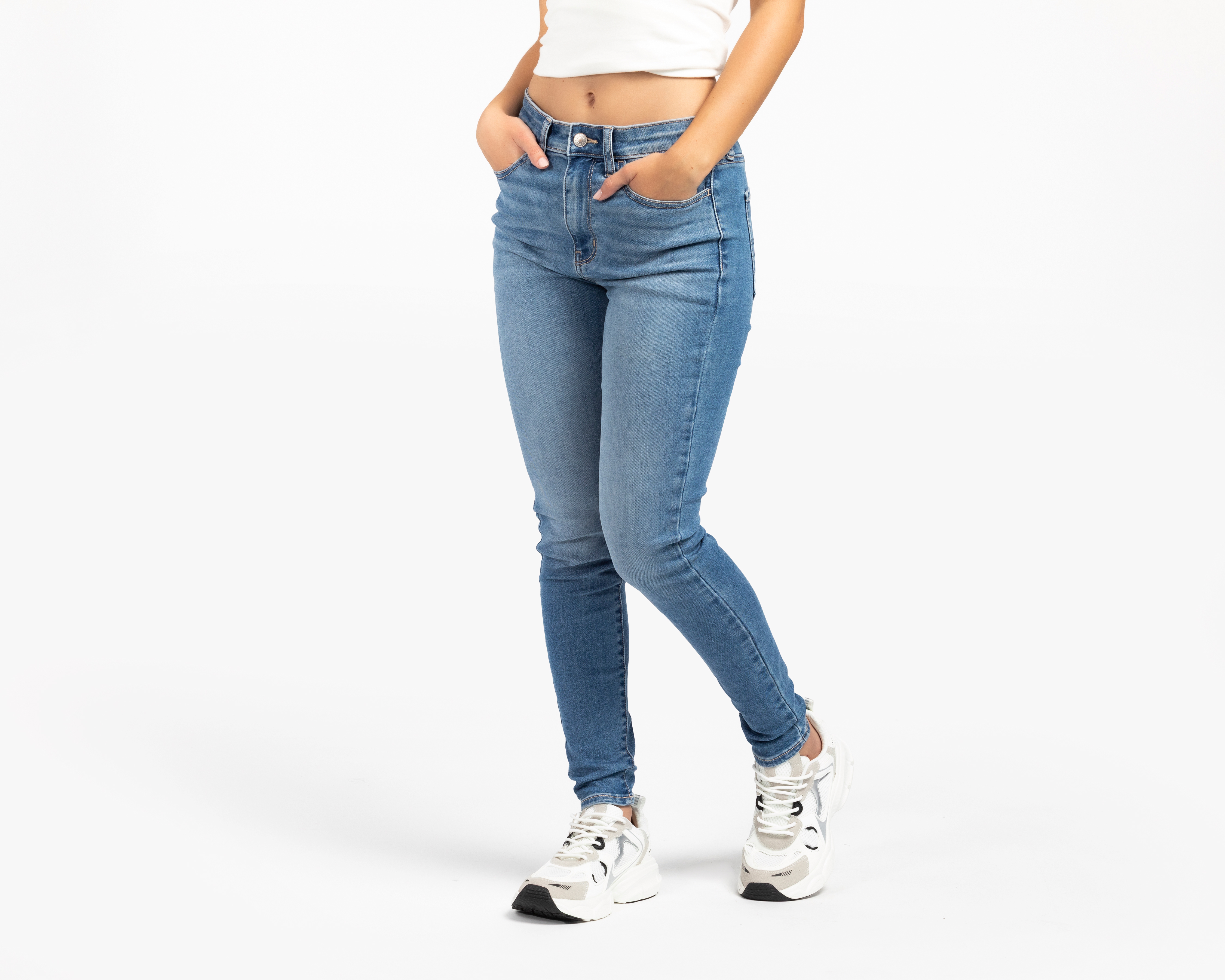 Foto 2 pulgar | Foto 1 | Jeans Regular American Eagle Outfitters para Mujer