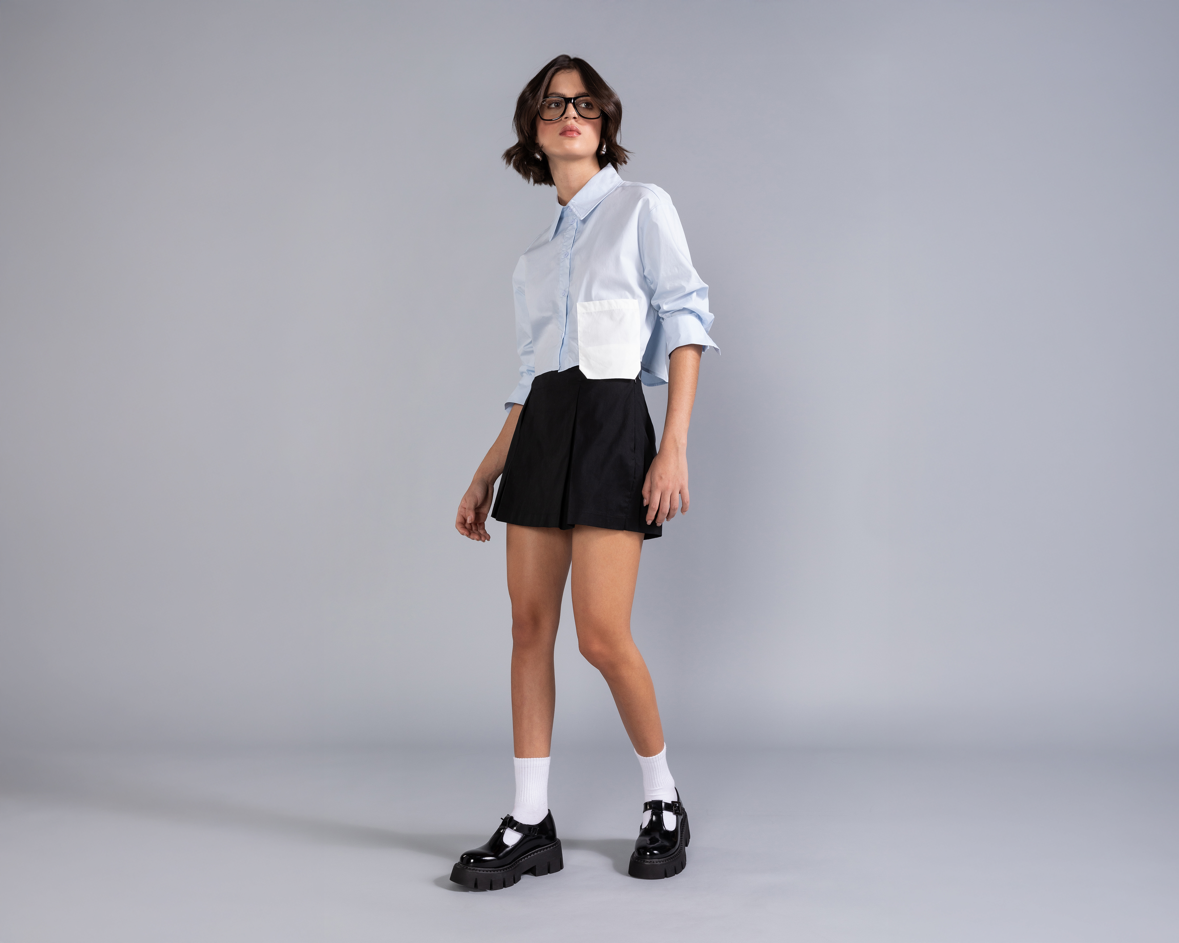 Blusa Strona Manga Larga para Mujer