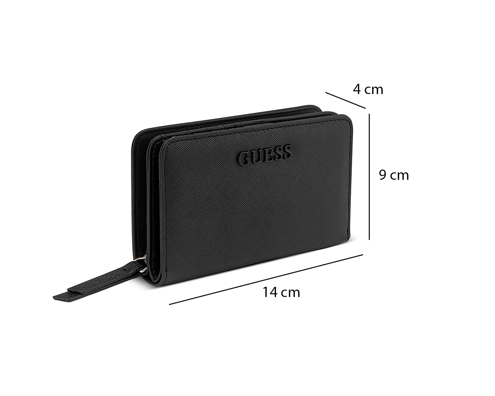 Foto 5 | Foto 5 | Monedero para Mujer Guess Negro Remy