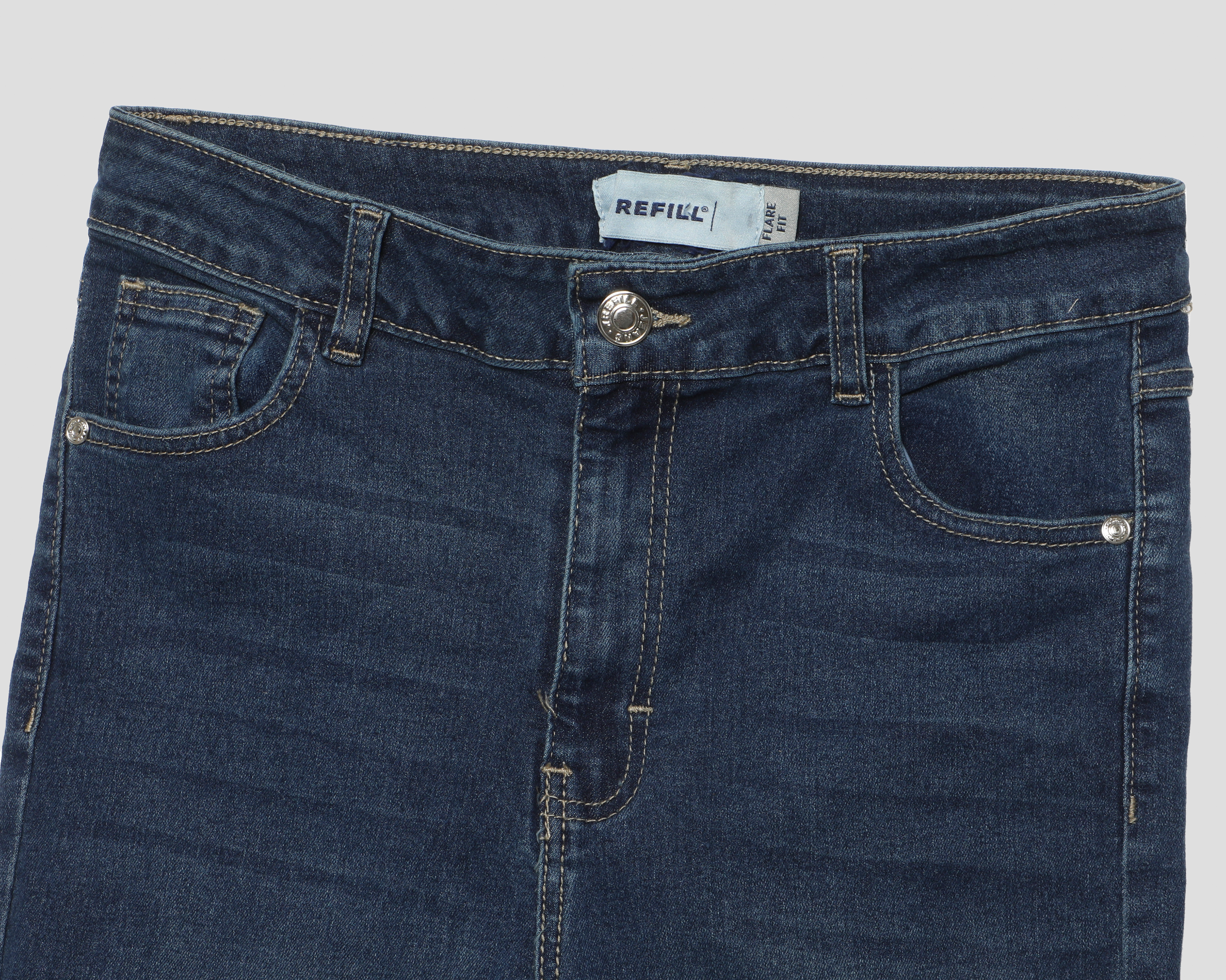 Foto 4 pulgar | Foto 3 | Jeans Flare Refill Juveniles