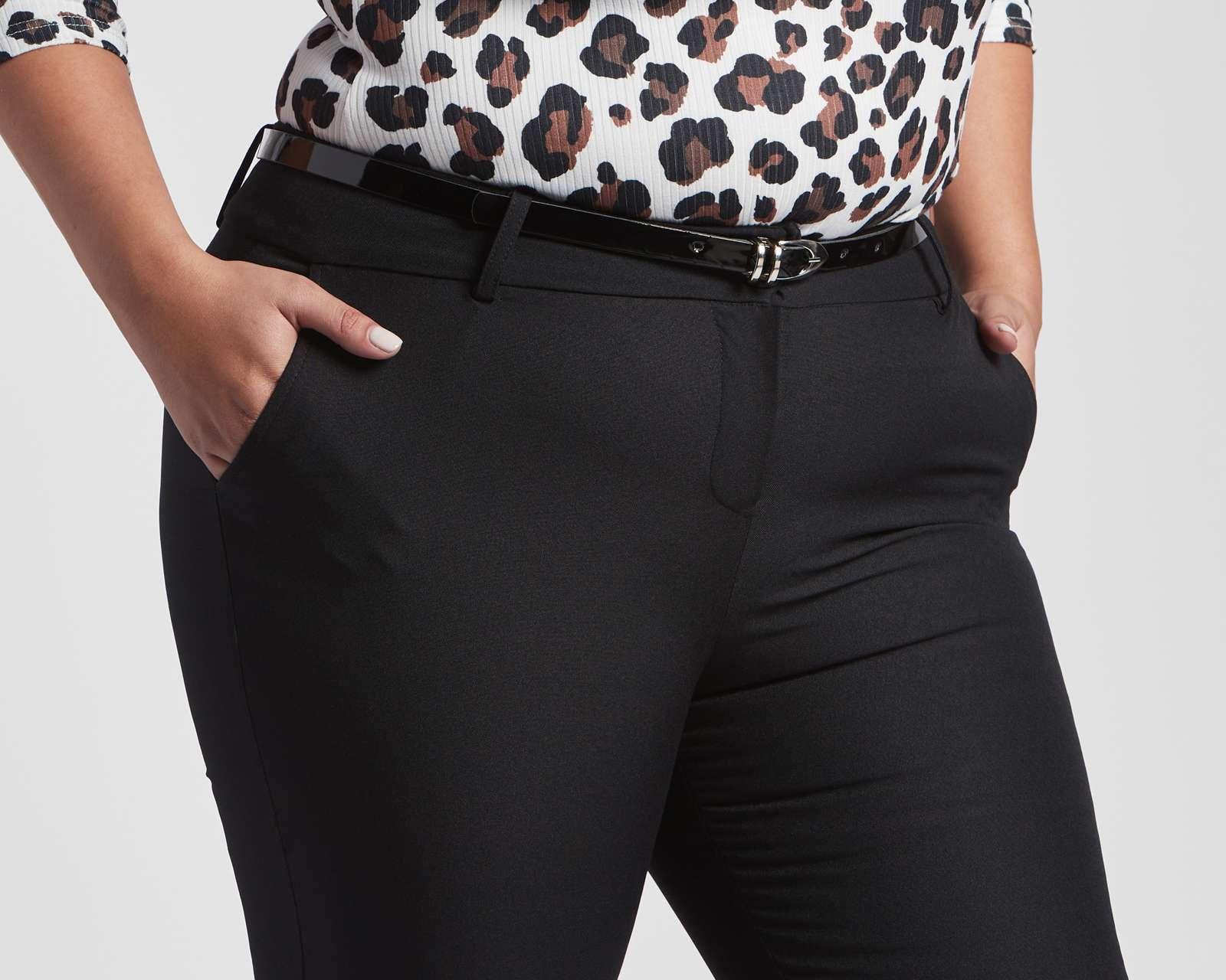 Foto 4 pulgar | Foto 3 | Pantalón de Vestir Negro Sahara para Mujer