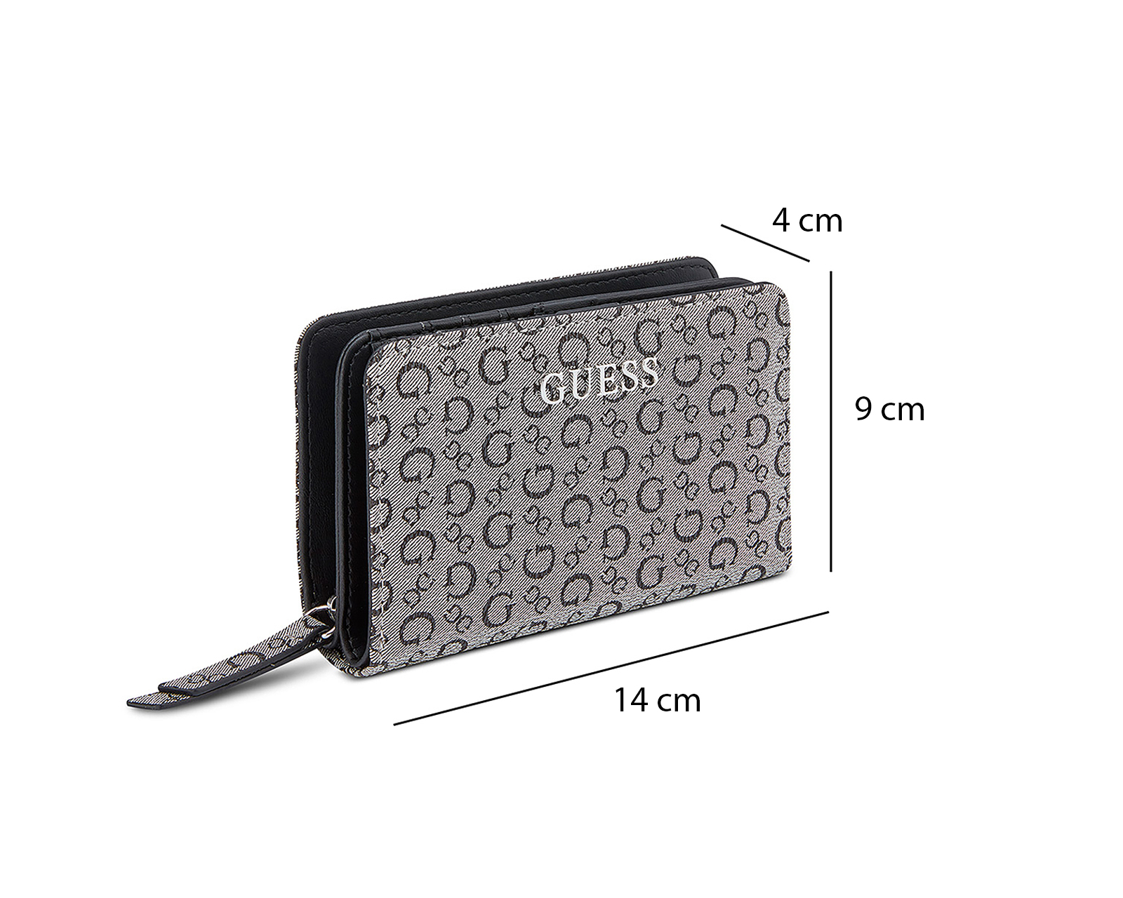 Foto 4 | Foto 4 | Monedero para Mujer Guess Negro Remy