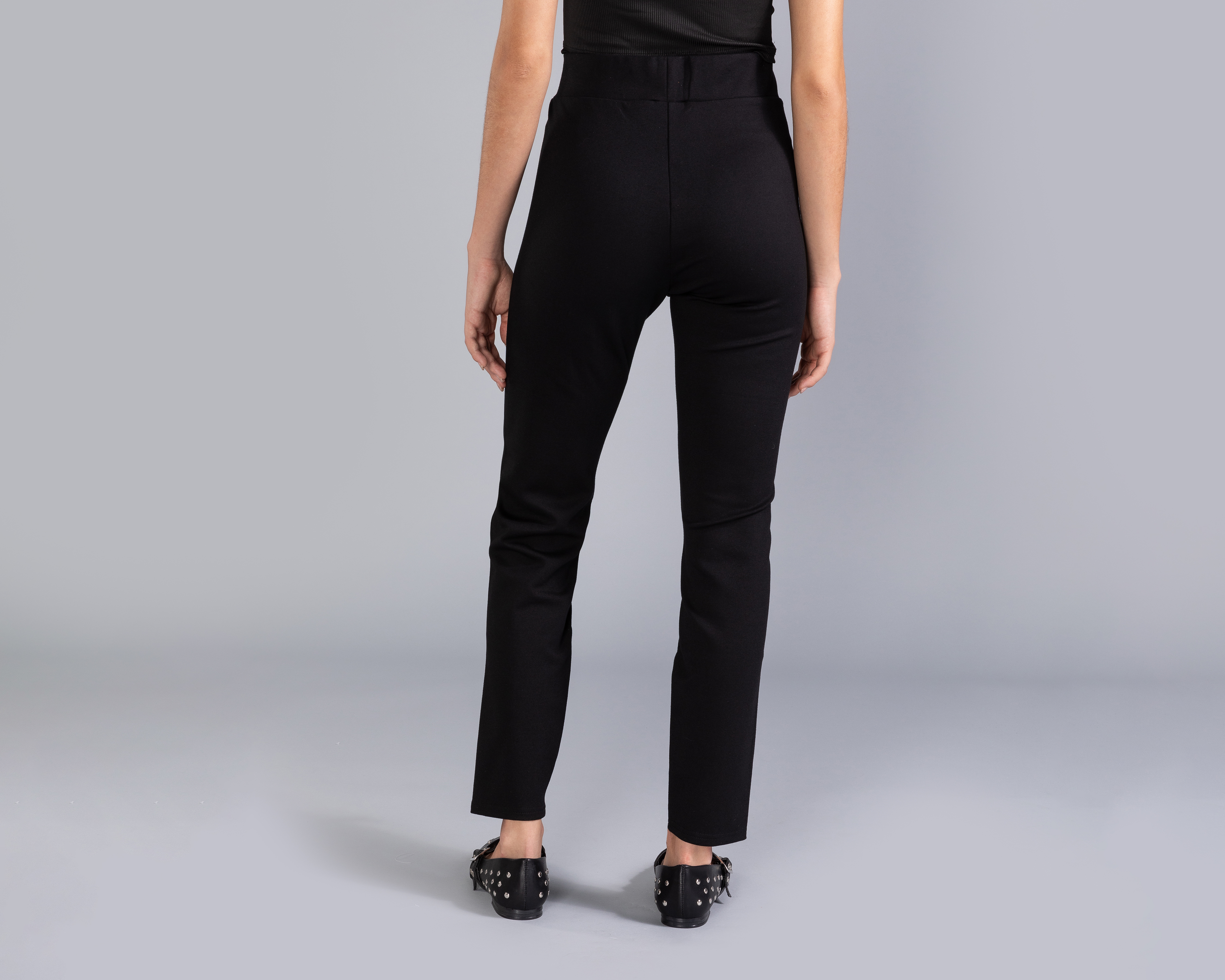 Foto 4 pulgar | Foto 3 | Leggings Negros Strona para Mujer