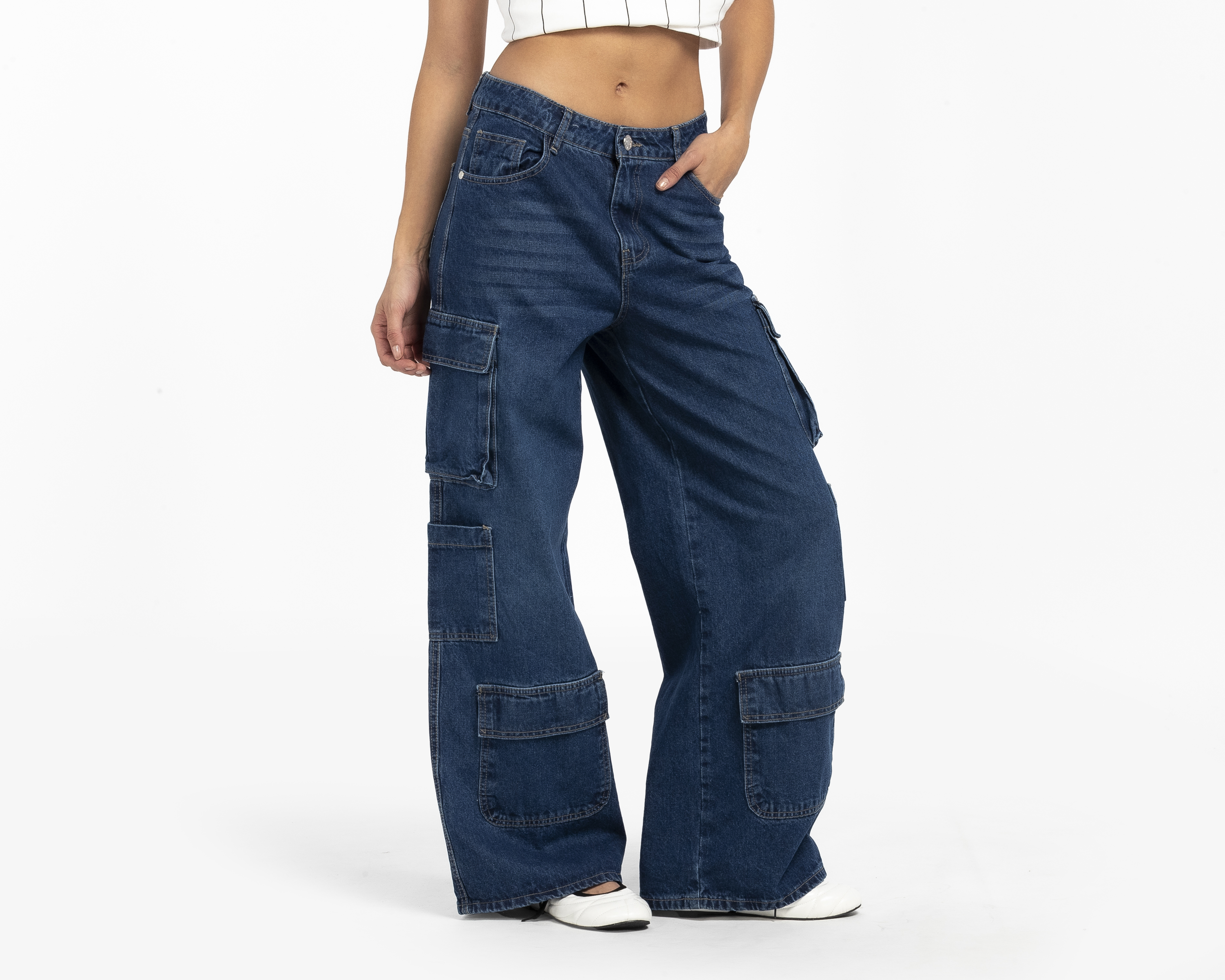 Jeans Wide Leg Refill Juvenil