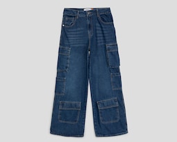 Jeans Wide Leg Refill Juvenil