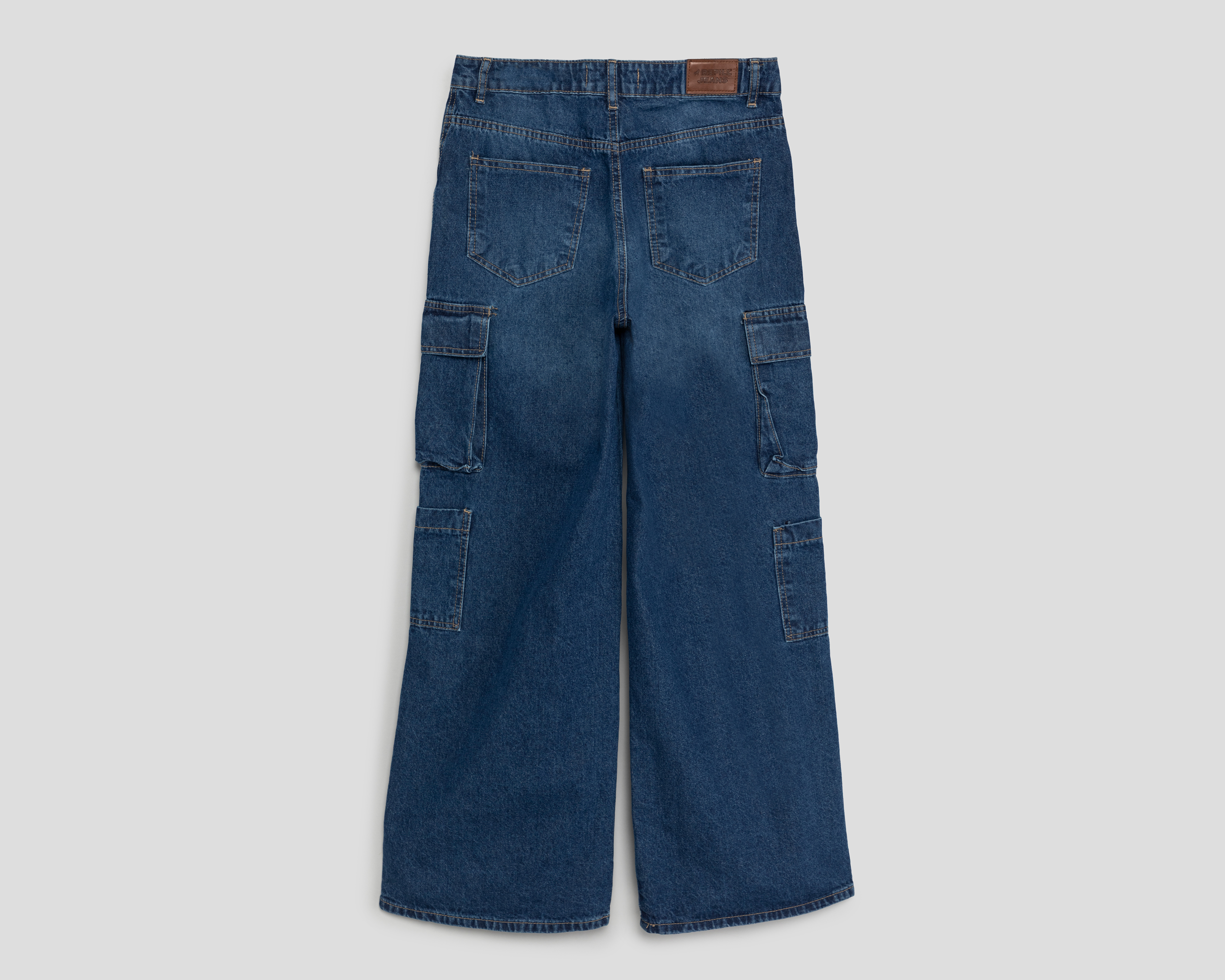 Foto 3 pulgar | Foto 2 | Jeans Wide Leg Refill Juvenil