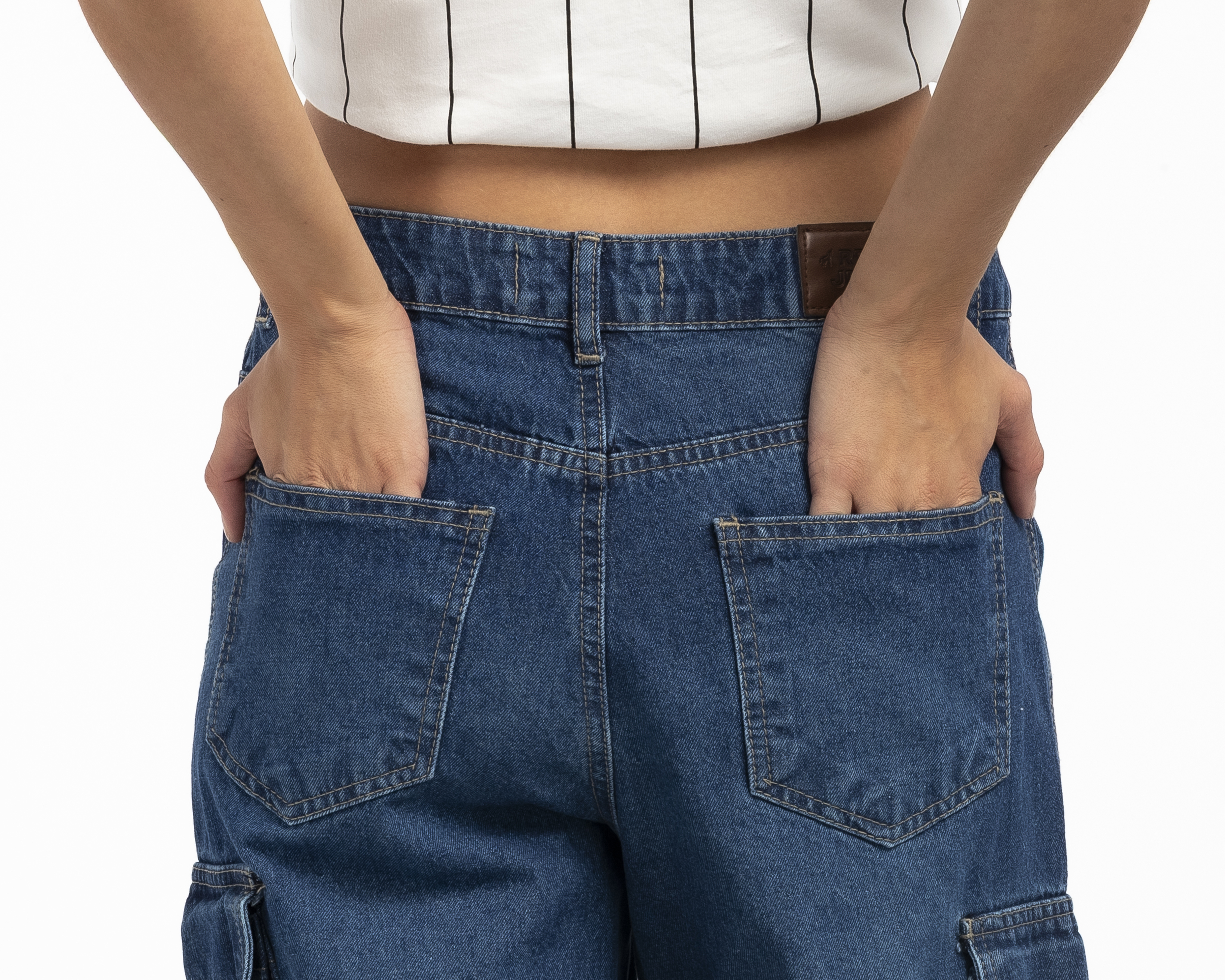 Foto 6 pulgar | Foto 5 | Jeans Wide Leg Refill Juvenil