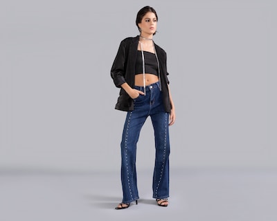 Foto 1 | Foto 1 | Jeans Flare Strona para Mujer