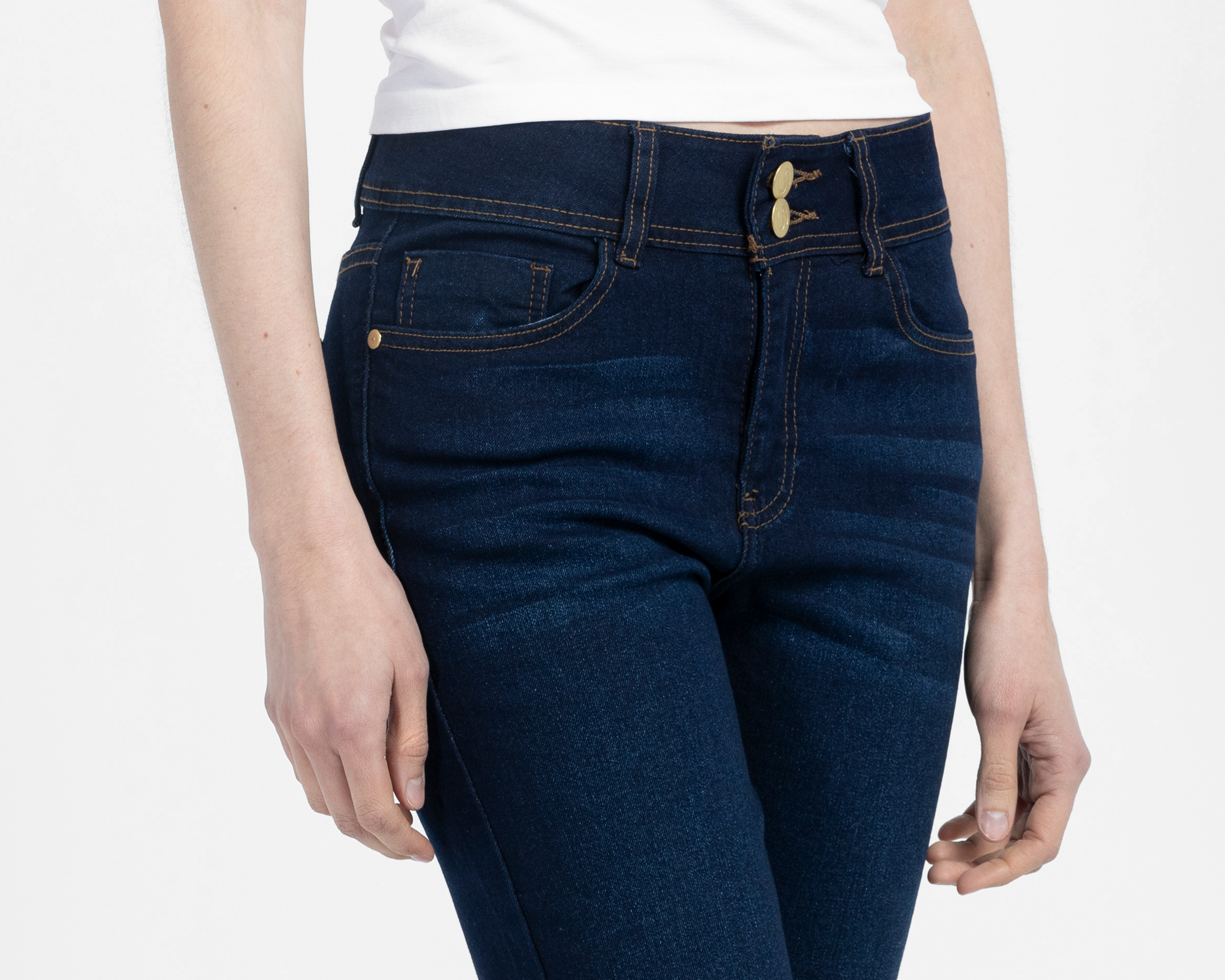 Foto 5 pulgar | Foto 4 | Jeans Slim Sahara para Mujer