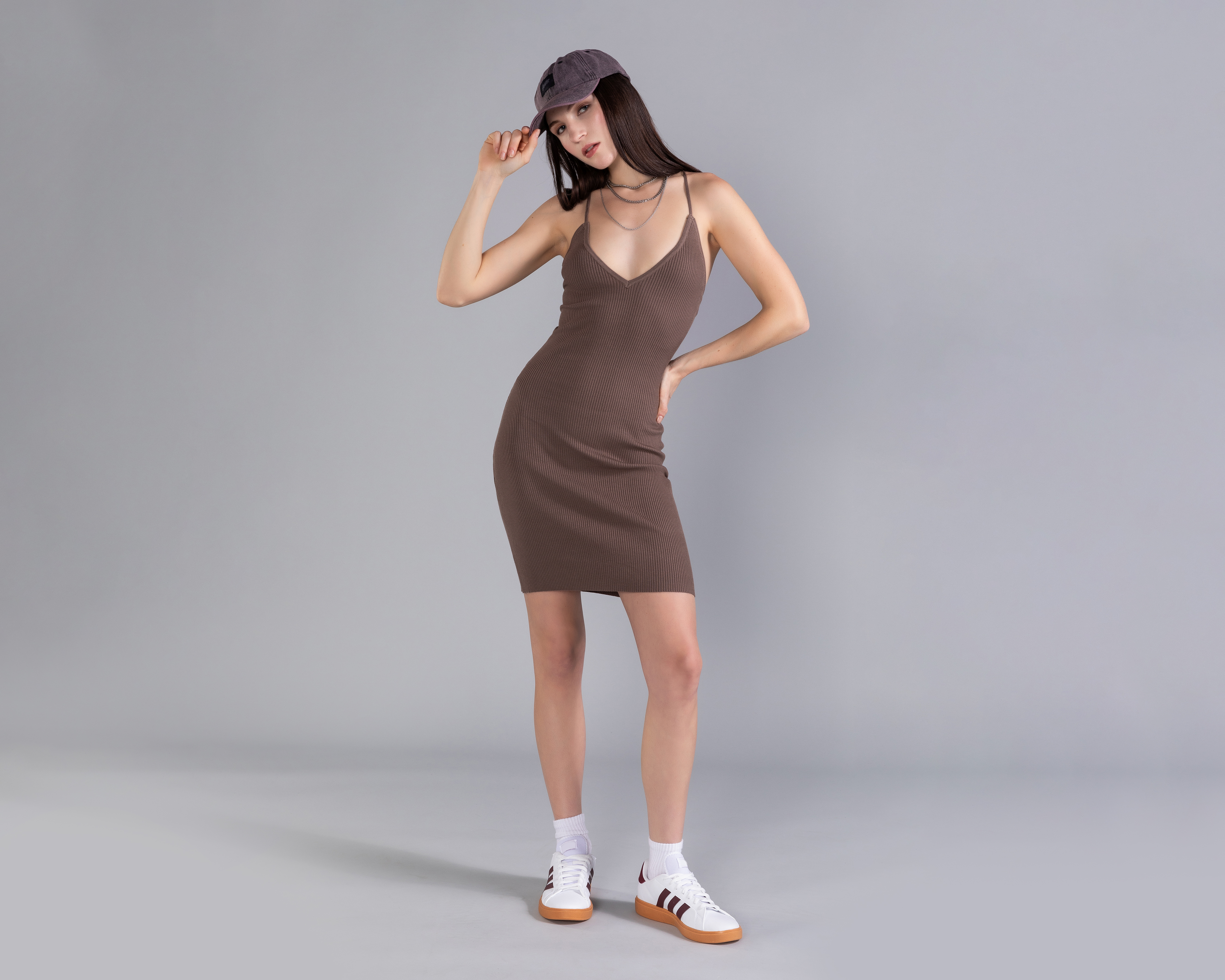 Vestido Casual Strona Cocoa para Mujer