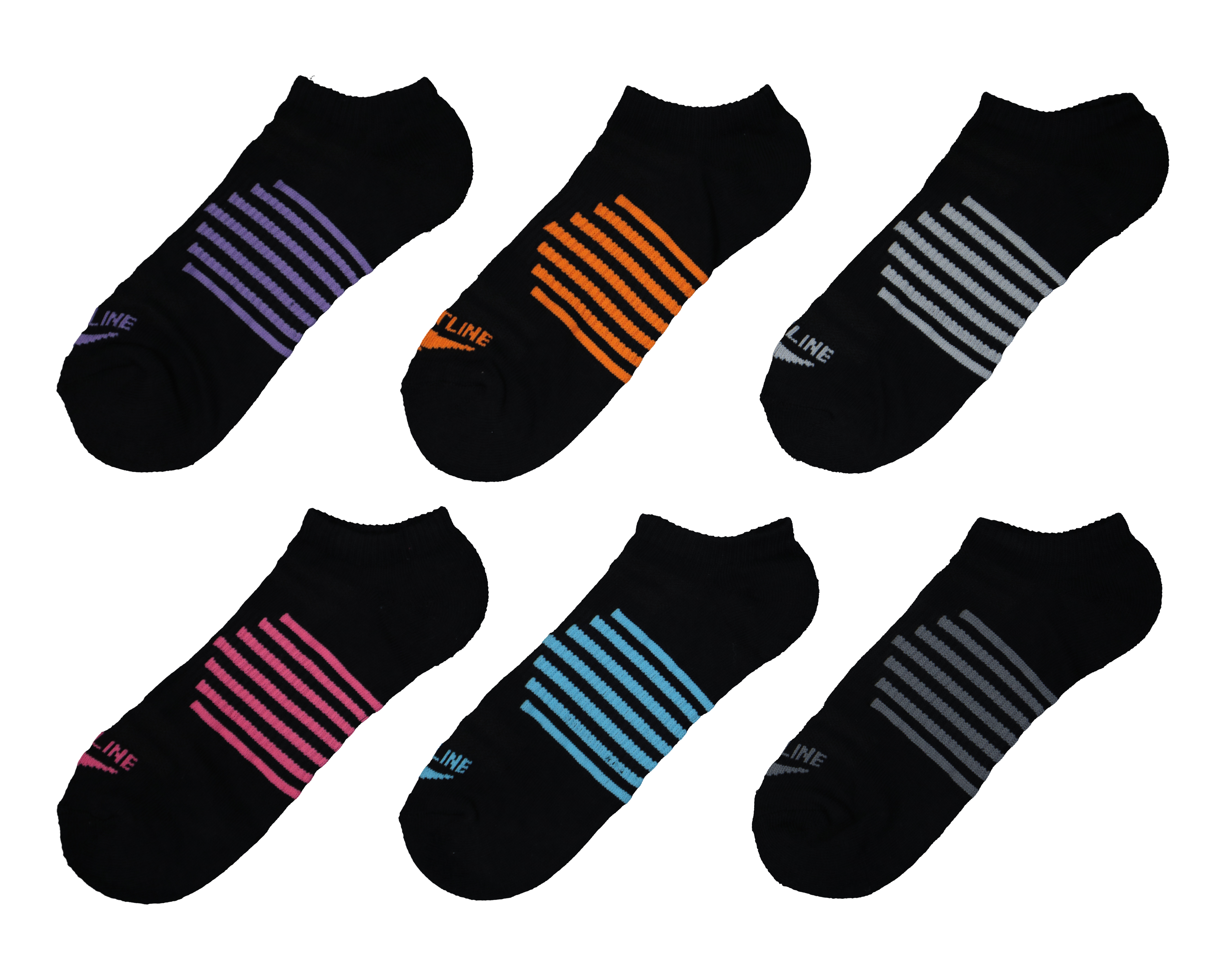 Foto 2 pulgar | Foto 1 | Calcetas Deportivas Tines Sportline Cool-Tek para Mujer 6 Pares