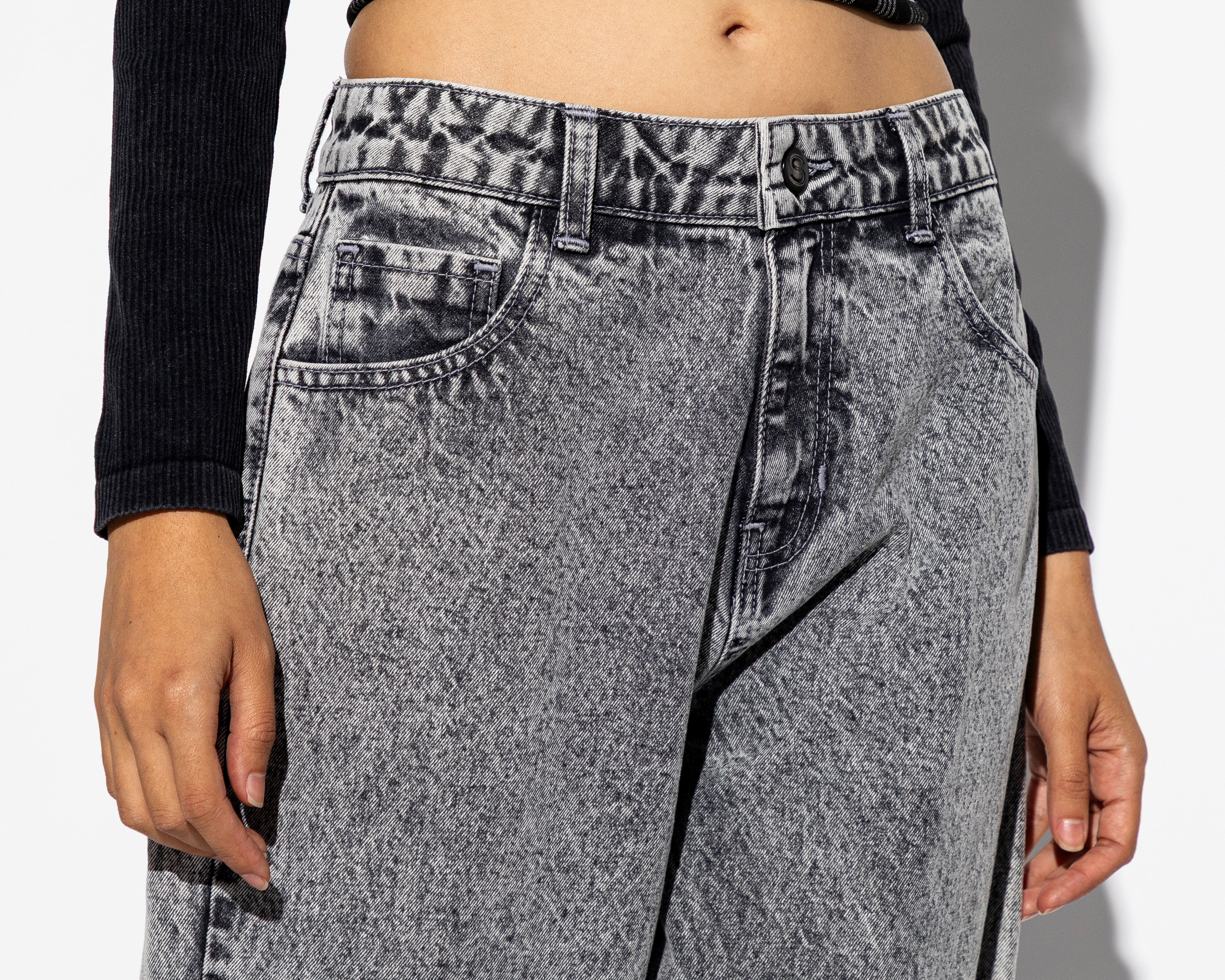 Foto 5 pulgar | Foto 4 | Jeans Wide Leg Strona para Mujer