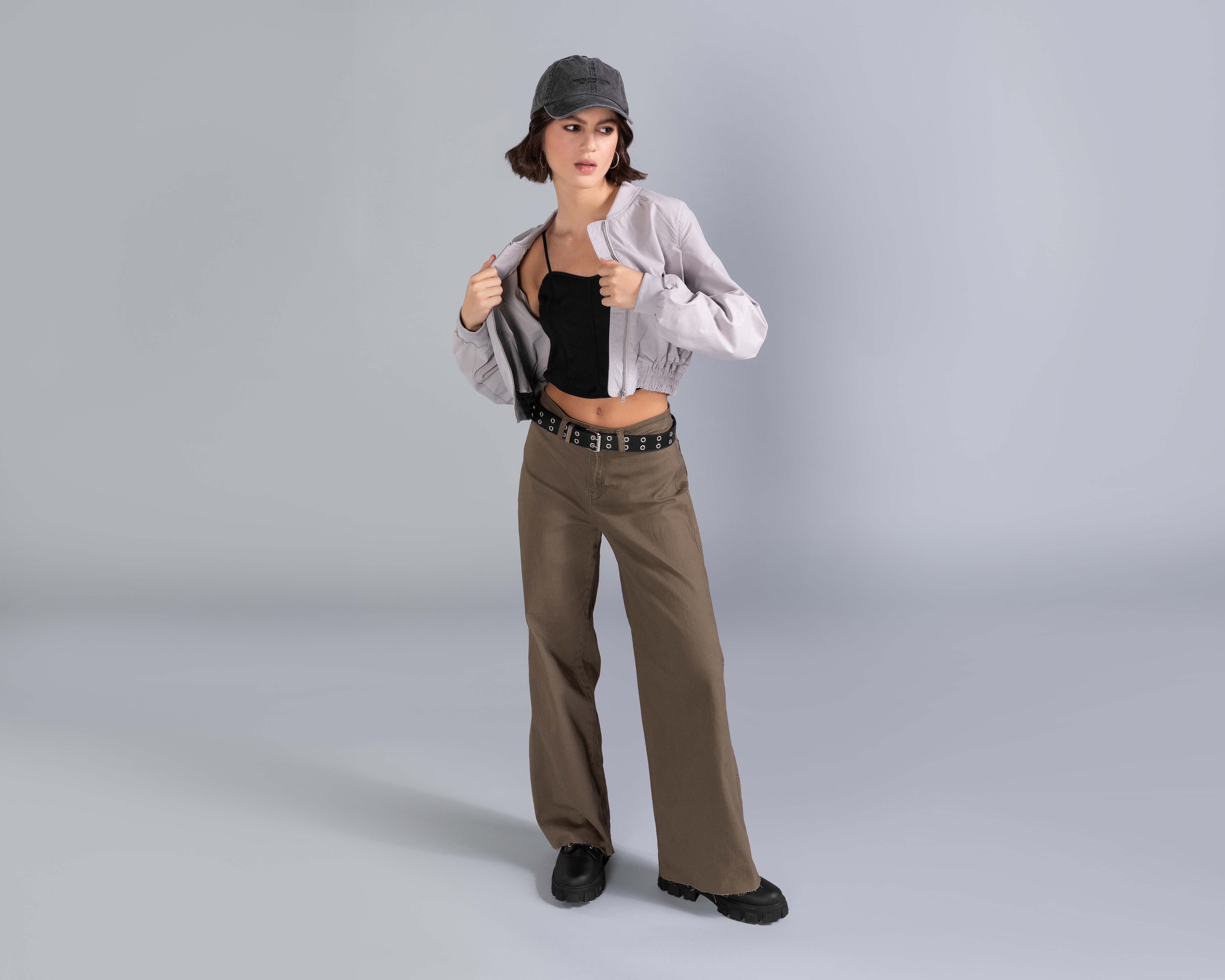 Chamarra Bomber Strona para Mujer