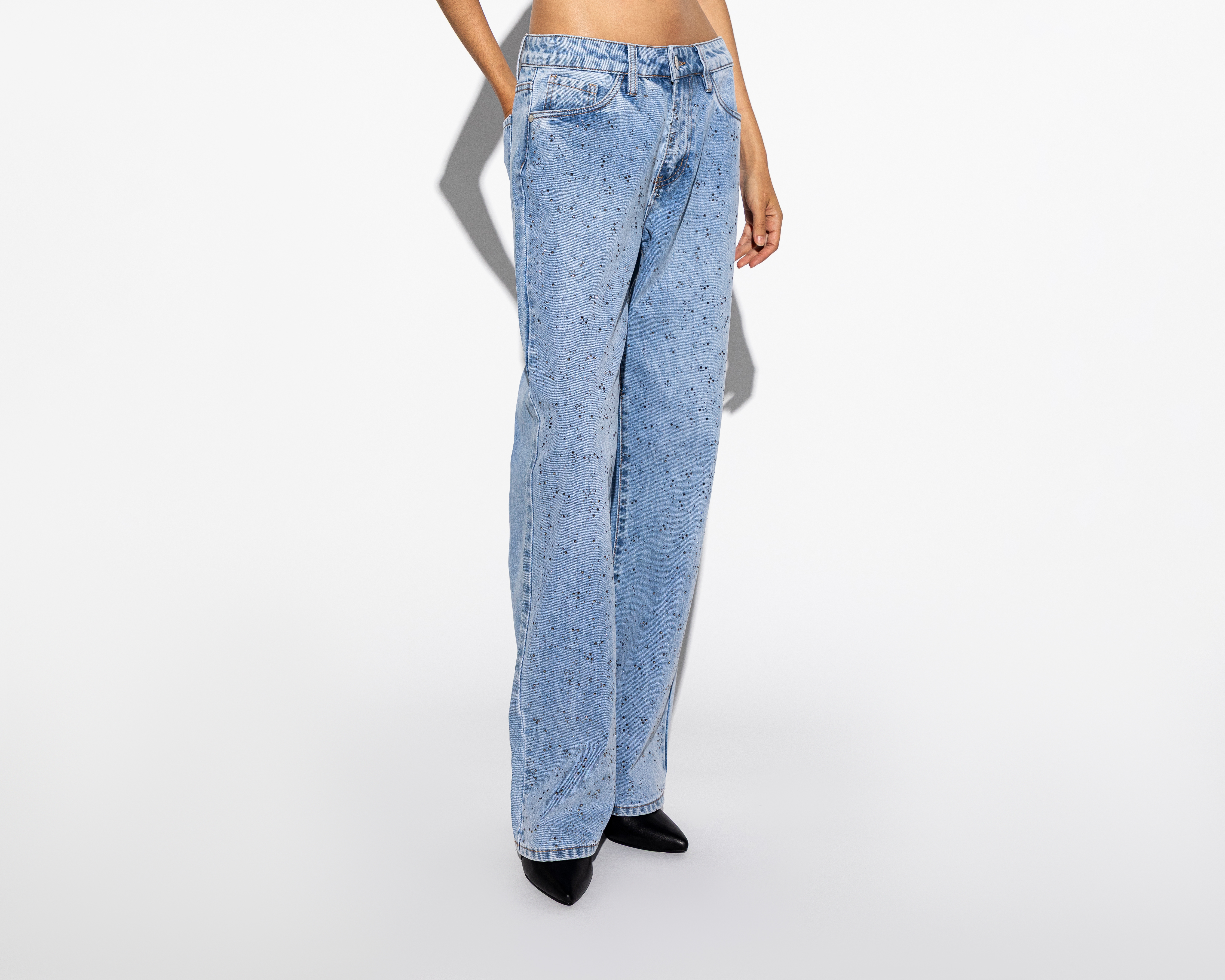 Foto 3 pulgar | Foto 2 | Jeans Recto Strona para Mujer