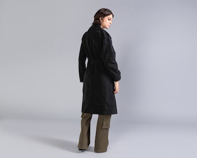Foto 3 | Foto 3 | Gabardina Negra Strona para Mujer