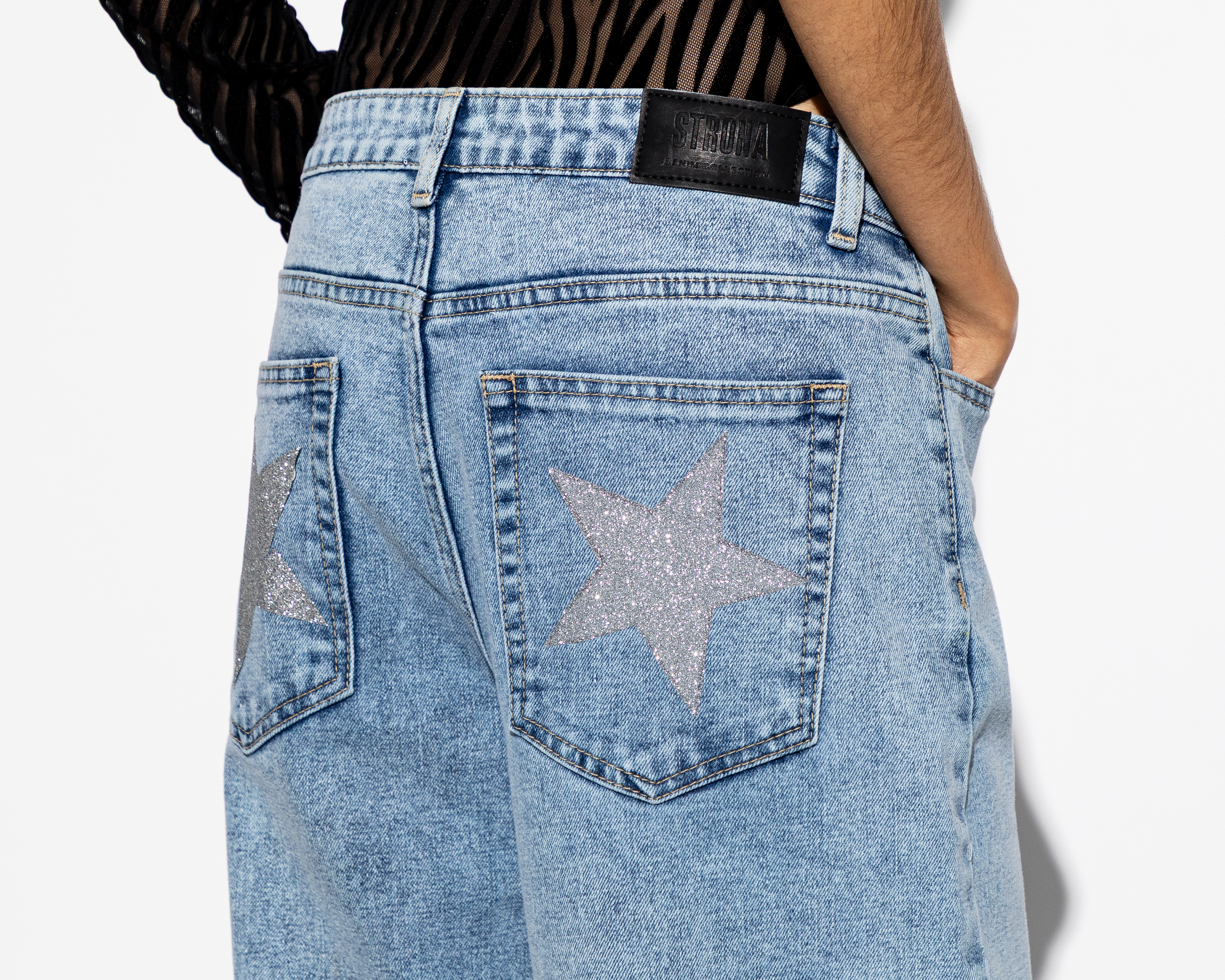 Foto 5 | Foto 5 | Jeans Wide Leg Strona para Mujer