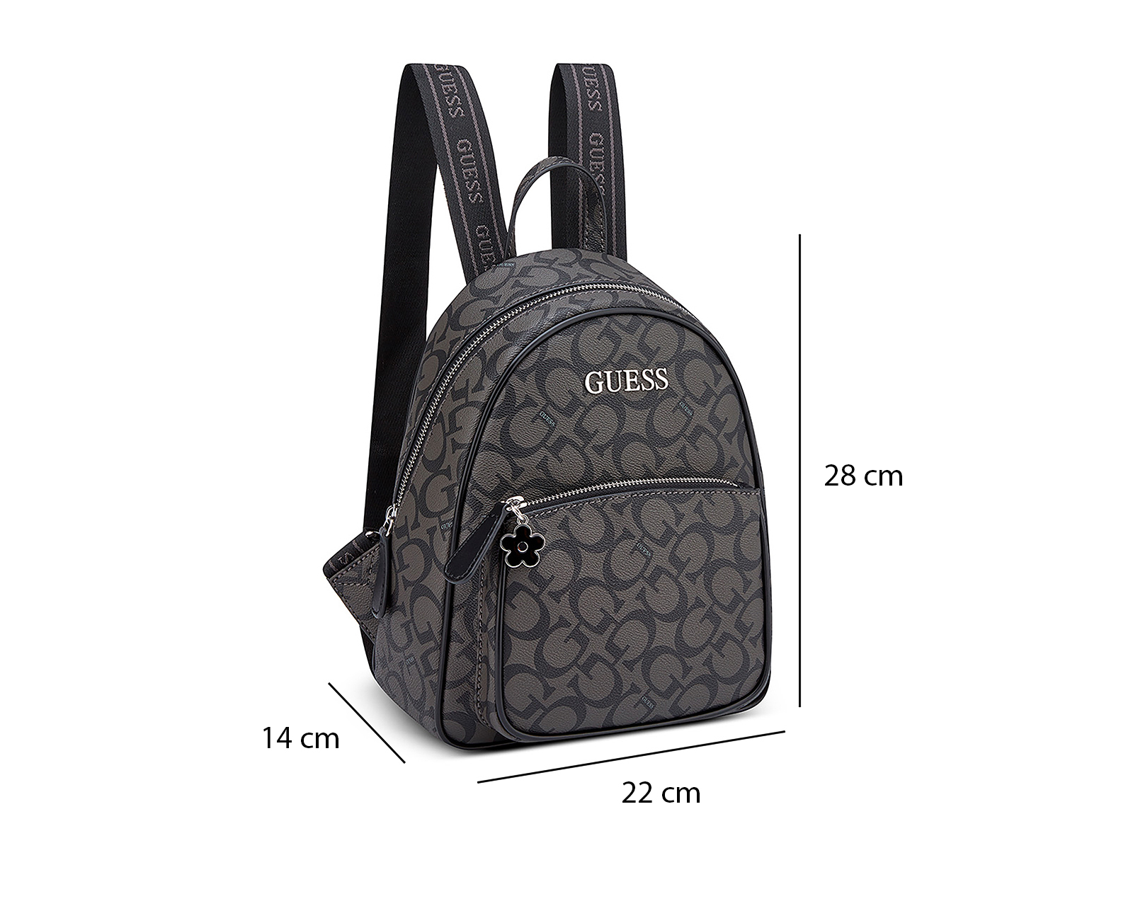 Foto 6 pulgar | Foto 5 | Mochila Guess Nessa Estampada