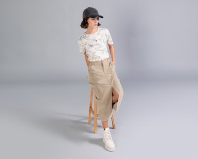Foto 1 | Foto 1 | Playera Manga Corta Tipo Acid Wash Strona para Mujer