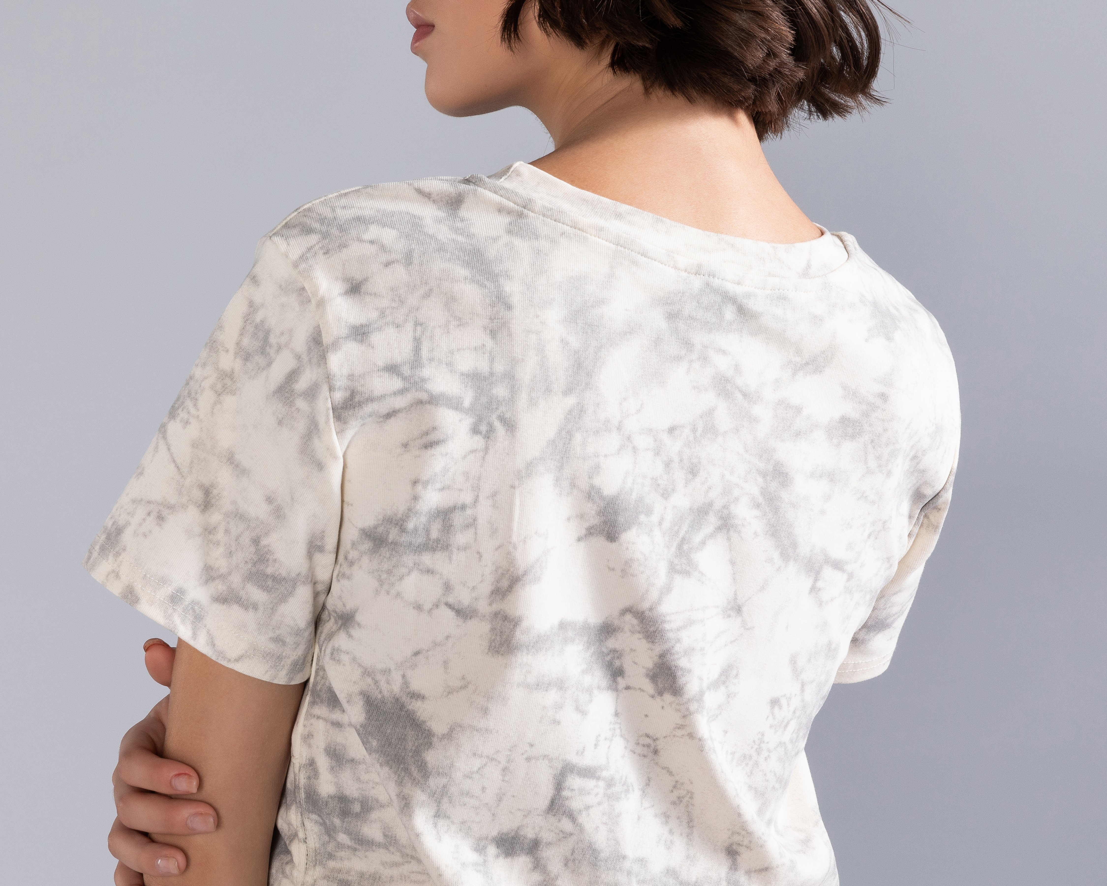 Foto 6 pulgar | Foto 5 | Playera Manga Corta Tipo Acid Wash Strona para Mujer