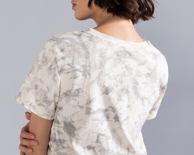 Foto 5 | Foto 5 | Playera Manga Corta Tipo Acid Wash Strona para Mujer