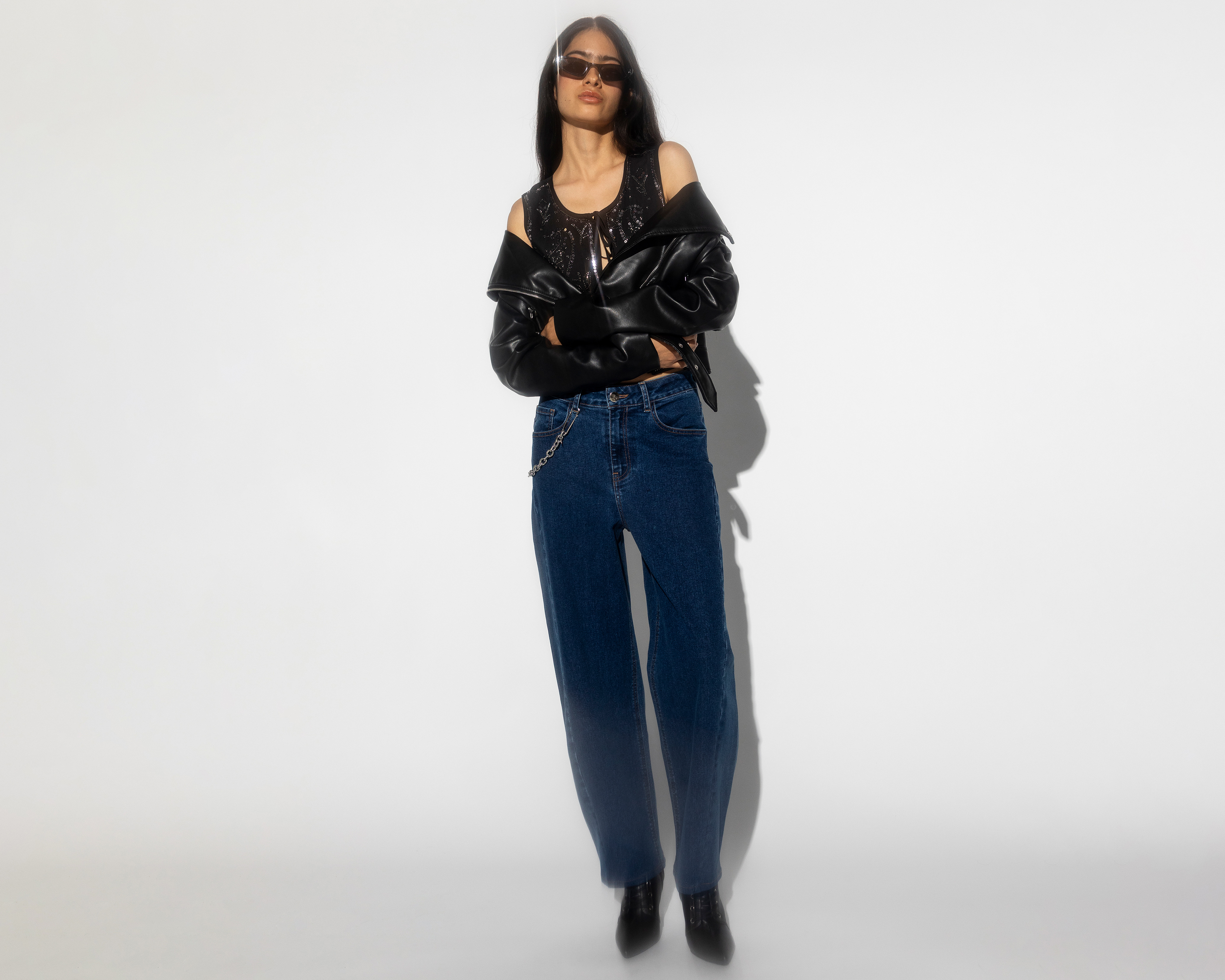 Foto 1 | Foto 1 | Jeans Boyfriend Strona para Mujer