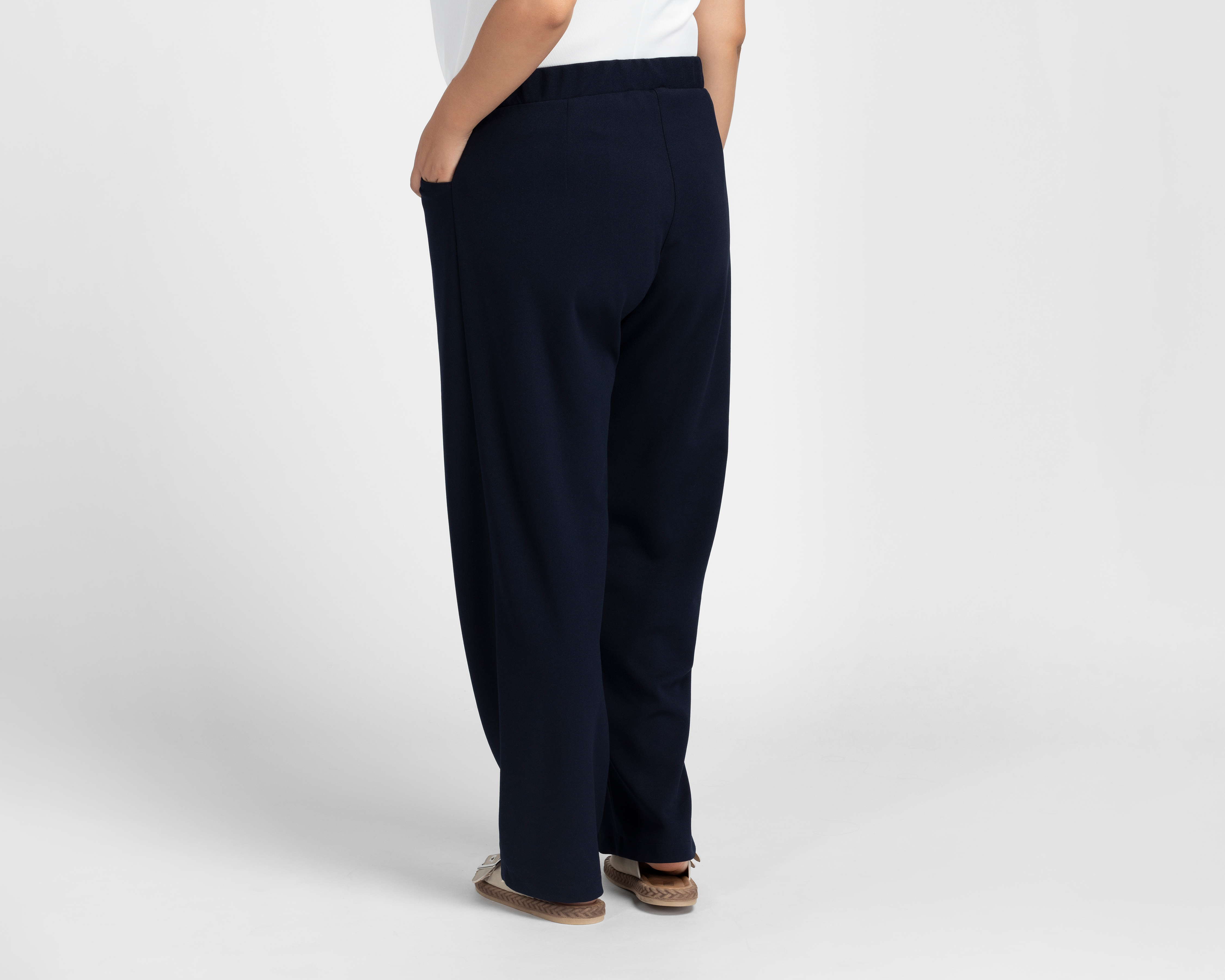 Foto 4 pulgar | Foto 3 | Pantalón de Vestir Sahara Azul para Mujer