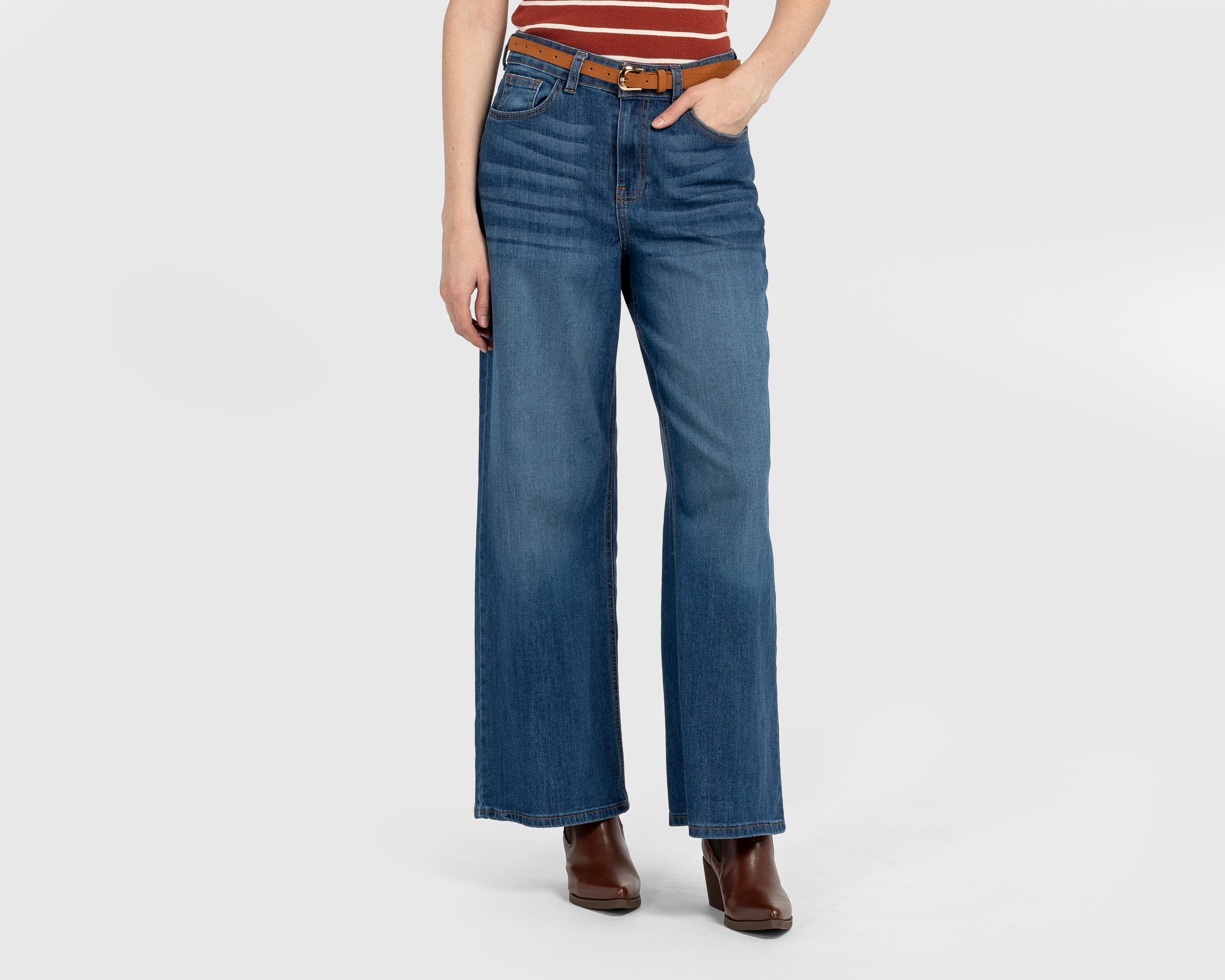 Foto 1 | Foto 1 | Jeans Wide Leg Sahara para Mujer