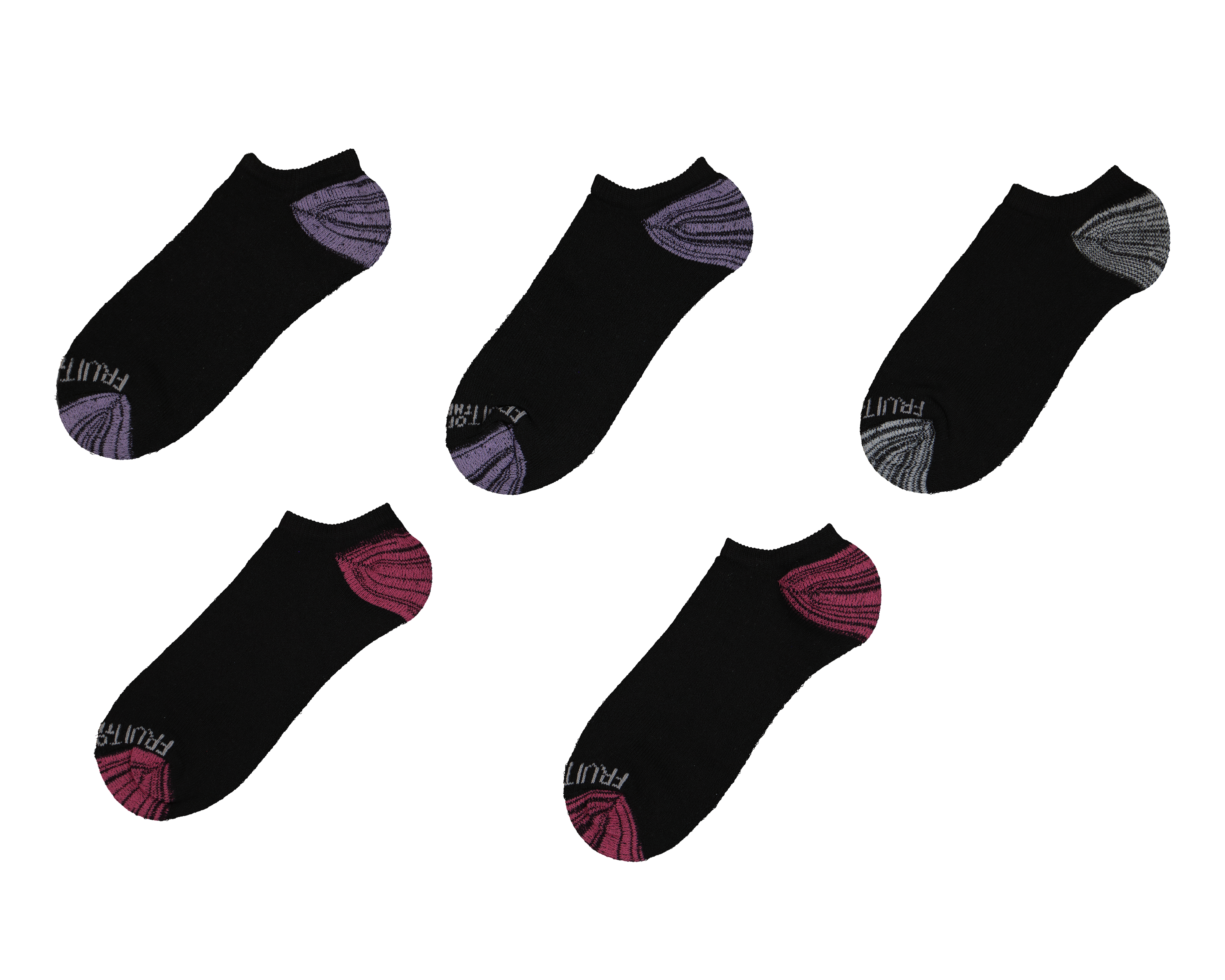 Foto 1 | Foto 1 | Calcetas Deportivas Tines Fruit of the Loom para Mujer 5 Pares