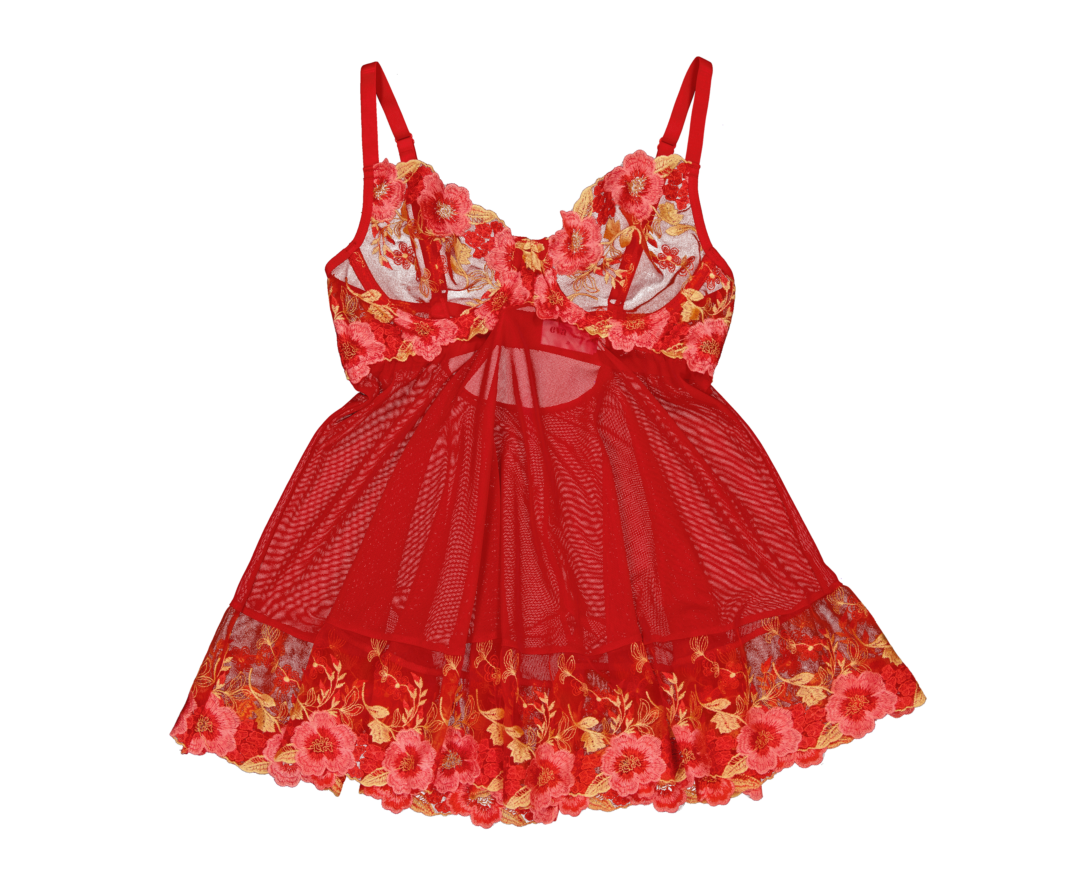 Foto 3 | Foto 3 | Baby Doll Eva tu Estilo Íntimo con Encaje para Mujer