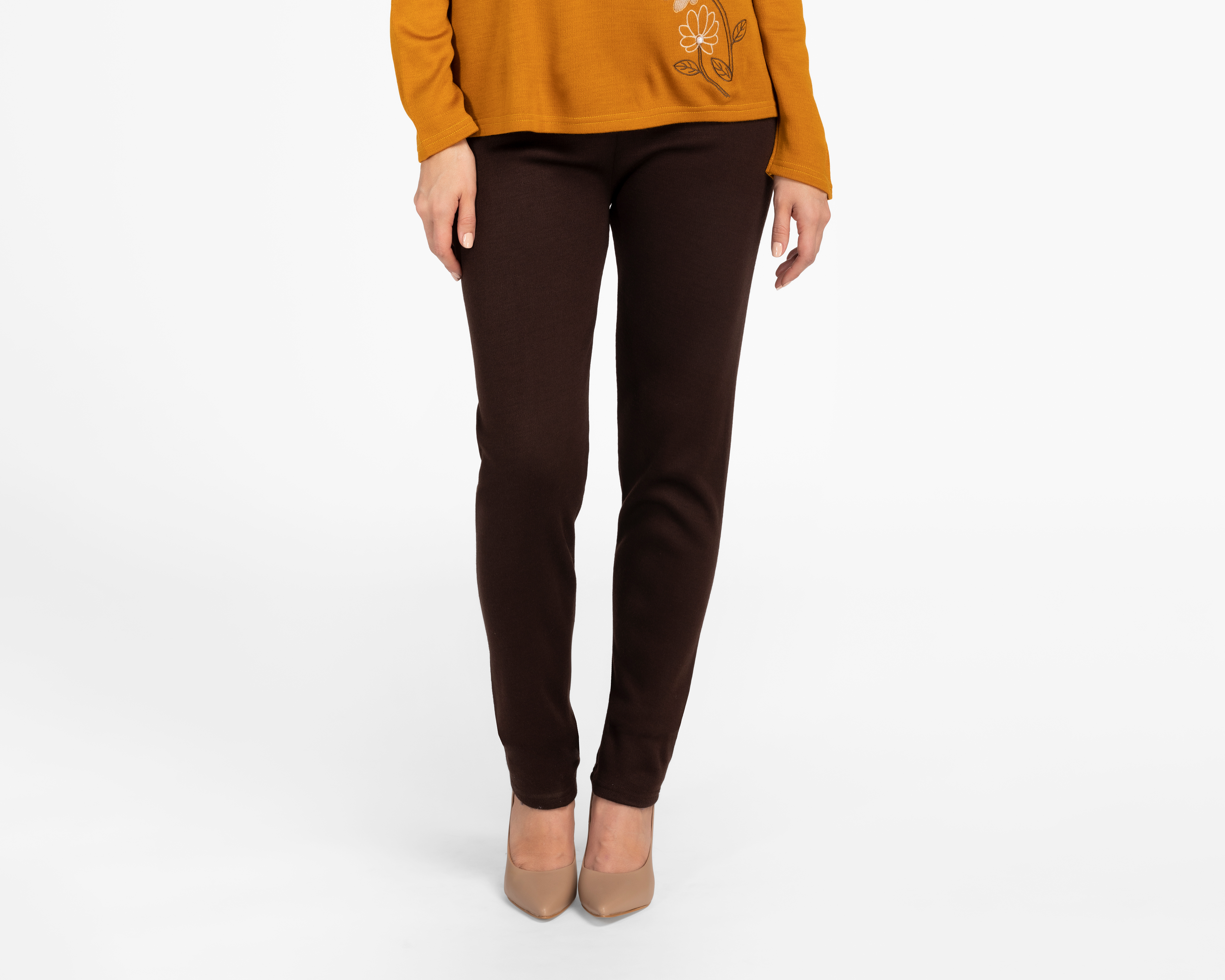 Foto 5 pulgar | Foto 4 | Blusa y Pantalón Lady Sun Bordado con Manga Larga