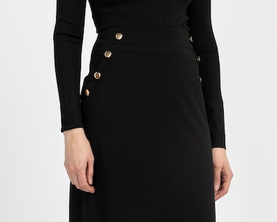 Foto 4 | Foto 4 | Falda Corta Sahara con Botones para Mujer